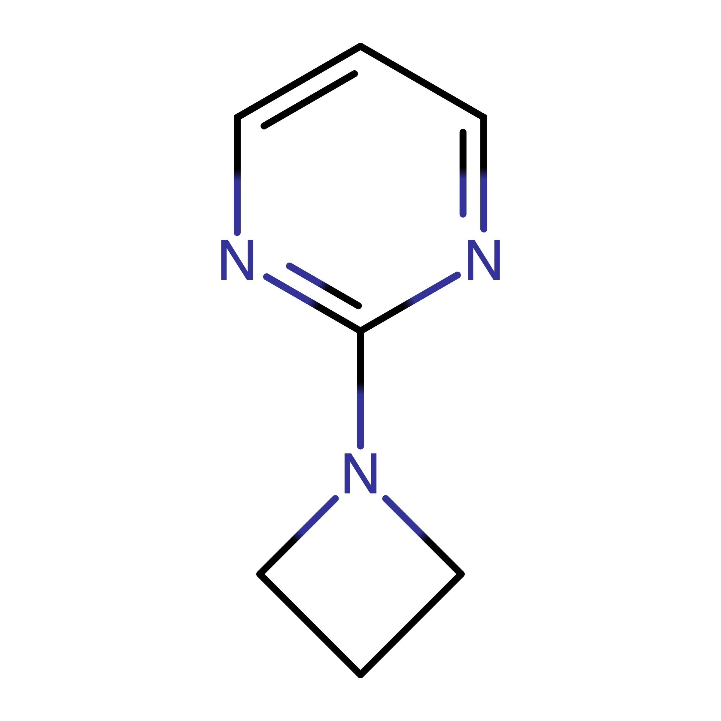 CAS 1504558-38-6 | 2-(Azetidin-1-yl)pyrimidine