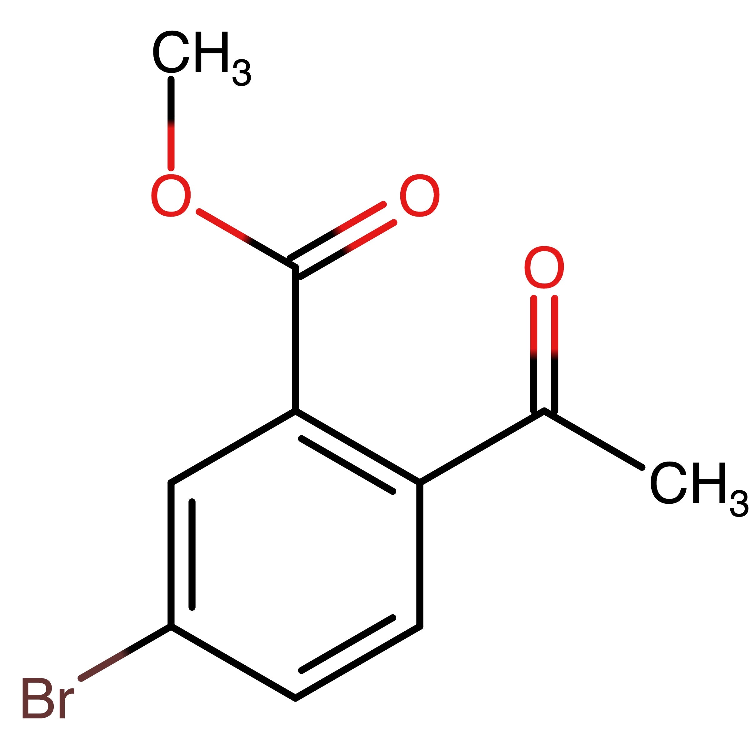 CAS 1803342-74-6 | Methyl 2-acetyl-5-bromobenzoate
