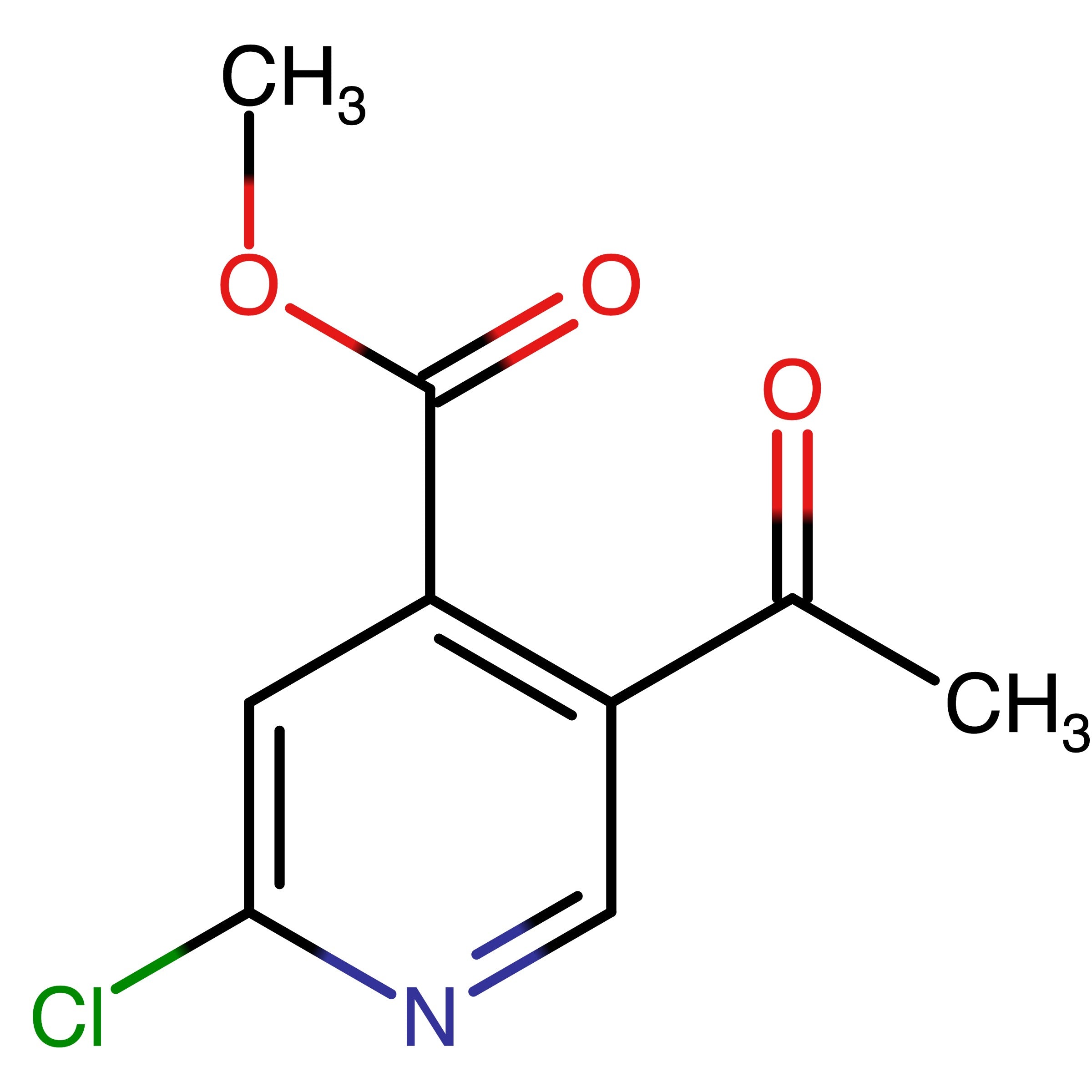 CAS 2654746-74-2 | Methyl 5-acetyl-2-chloroisonicotinate
