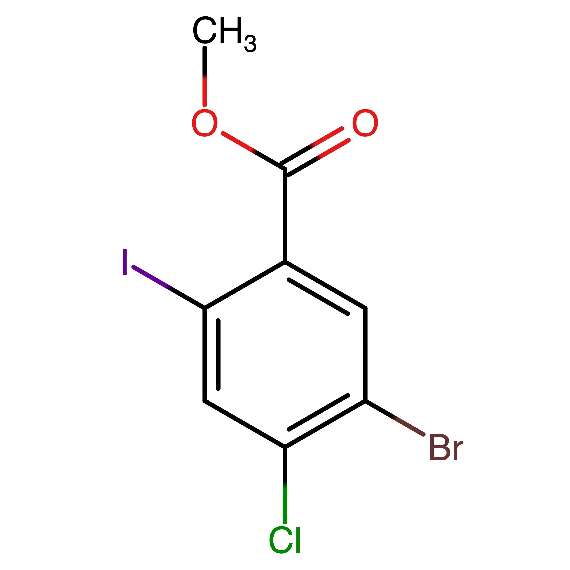 CAS 1528948-34-6 | Methyl 5-bromo-4-chloro-2-iodobenzoate | MFCD24107105