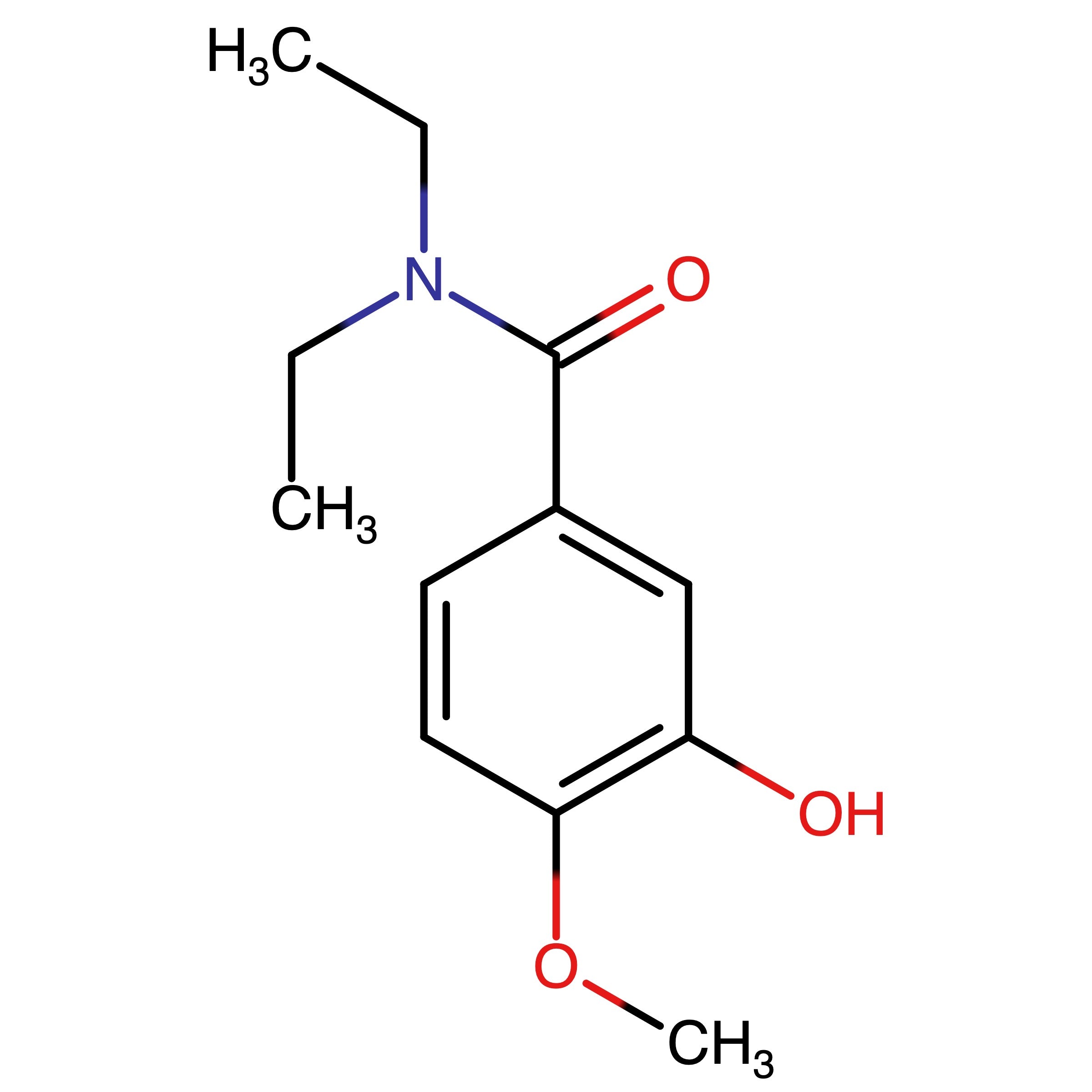 CAS 19351-21-4 | N,N-Diethyl-3-hydroxy-4-methoxybenzamide