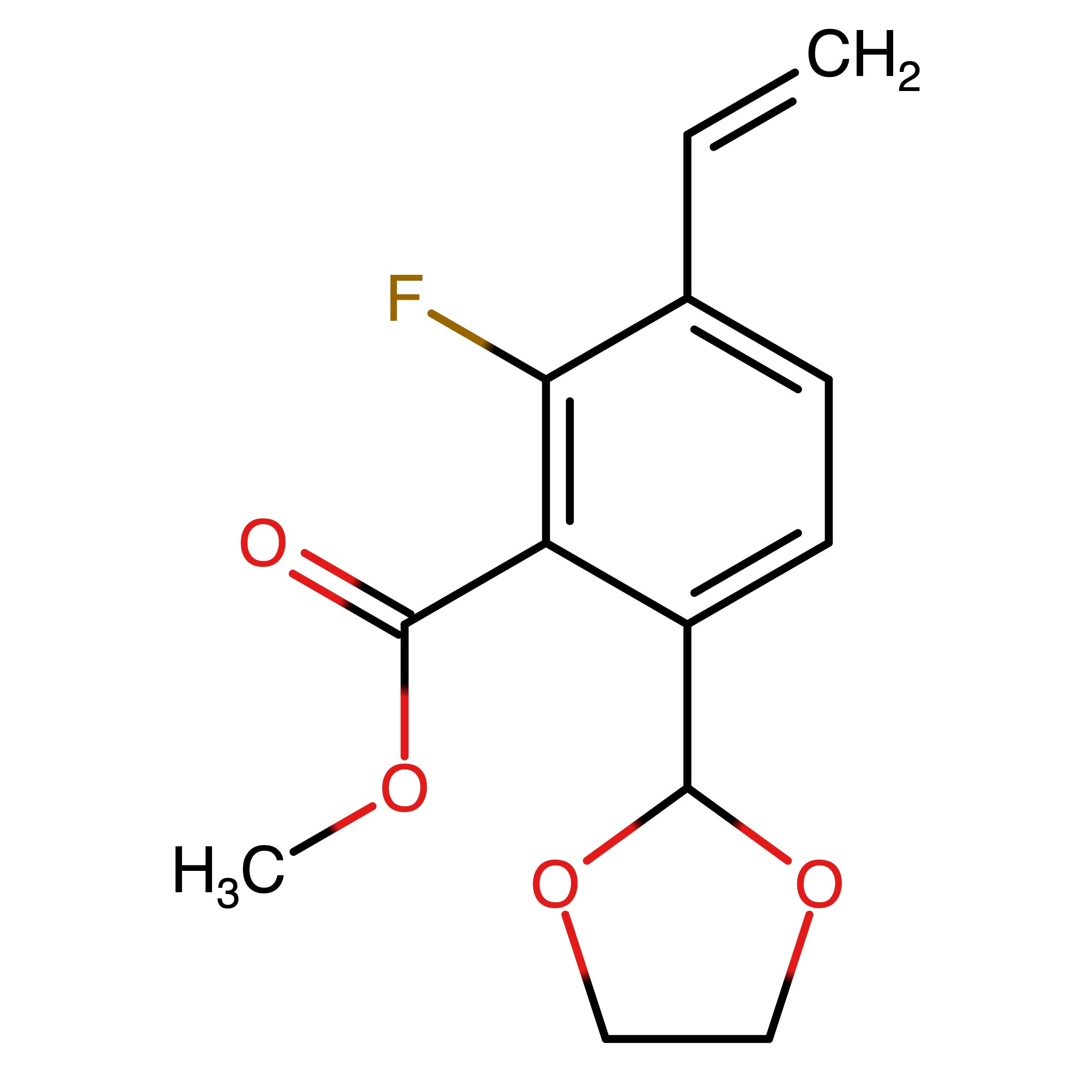 CAS 2409692-53-9 | Methyl 6-(1,3-dioxolan-2-yl)-2-fluoro-3-vinylbenzoate