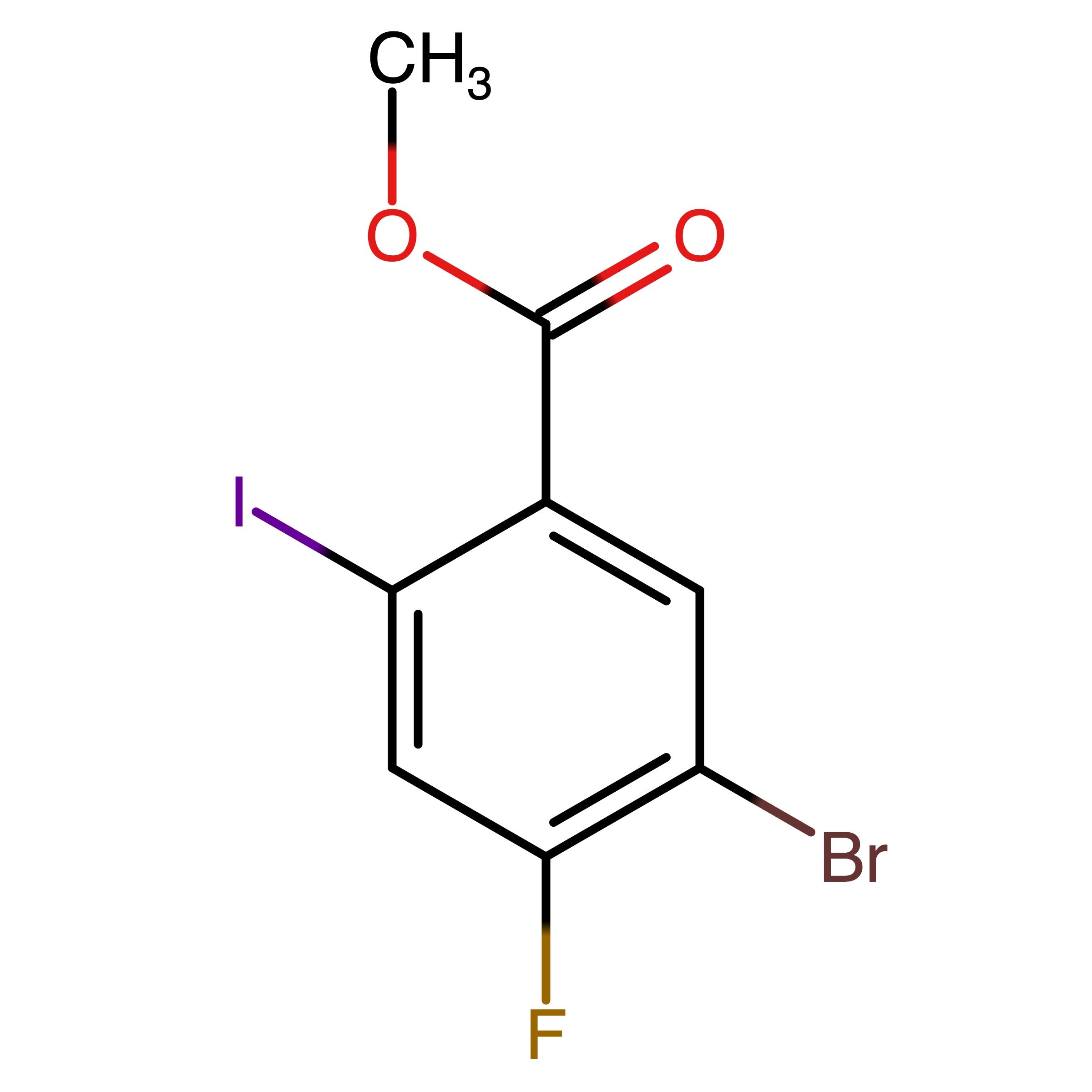 CAS 1509204-33-4 | Methyl 5-bromo-4-fluoro-2-iodobenzoate | MFCD24107125