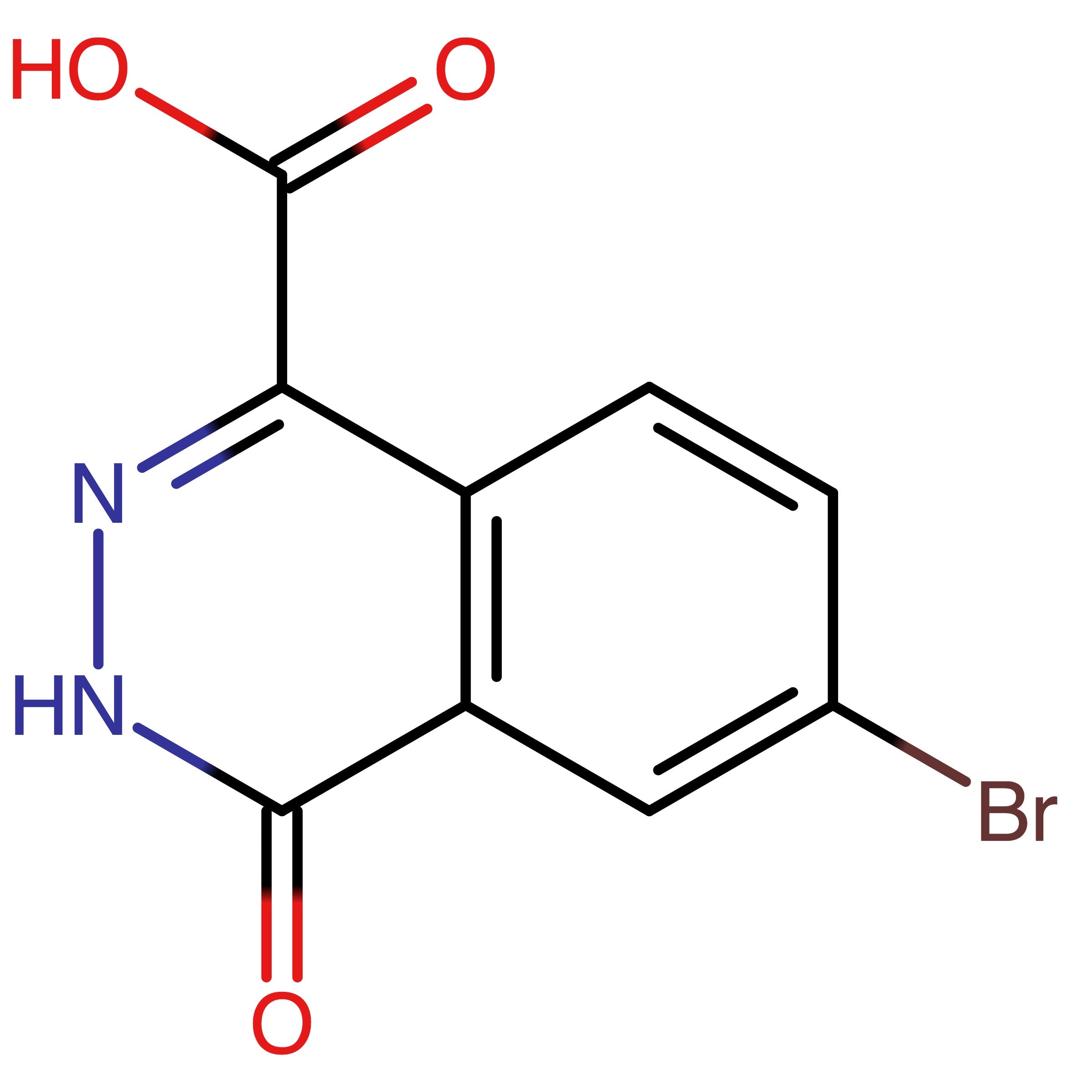 CAS 65095-36-5 | 6-Bromo-4-oxo-3,4-dihydrophthalazine-1-carboxylic acid