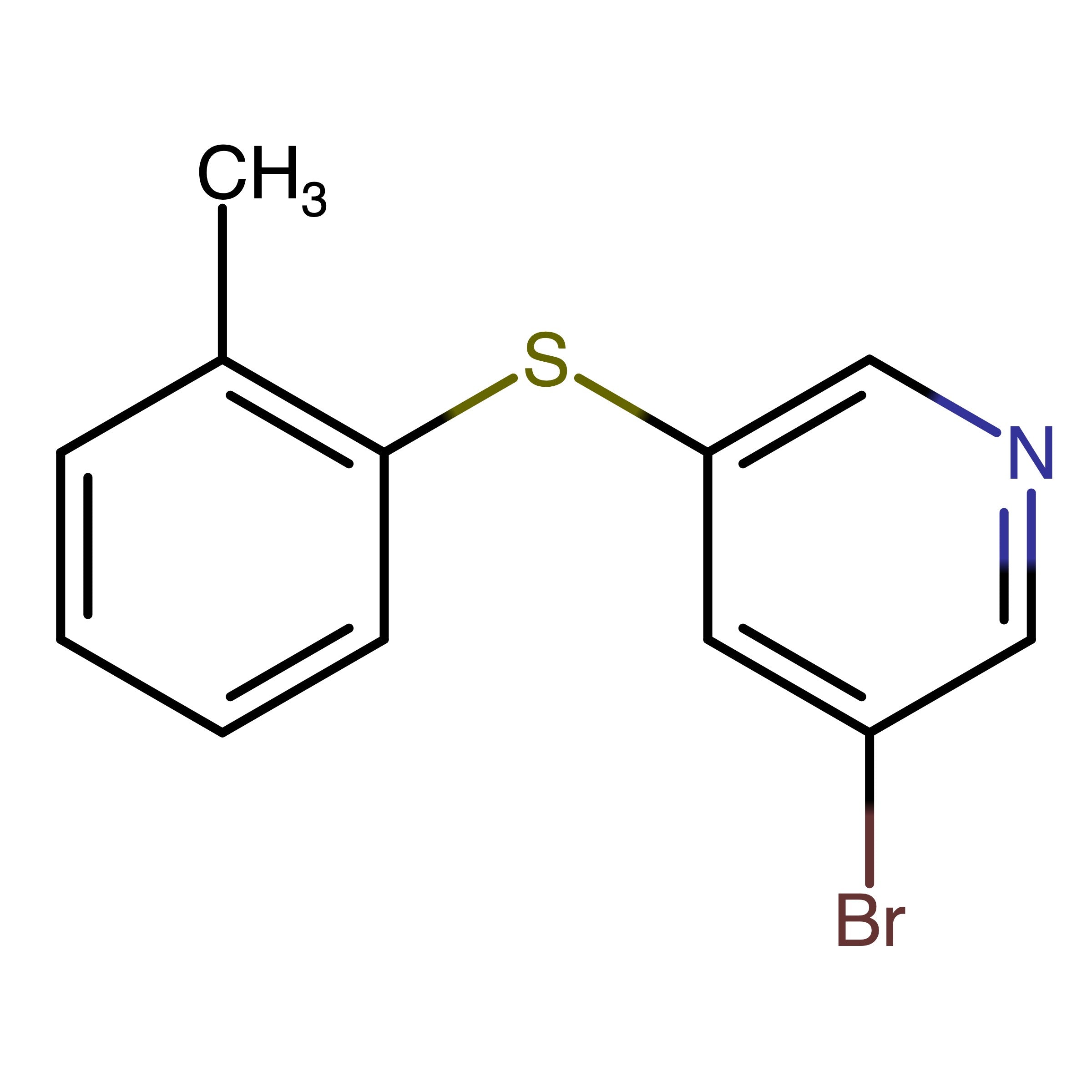 CAS 2629316-40-9 | 3-Bromo-5-(o-tolylthio)pyridine