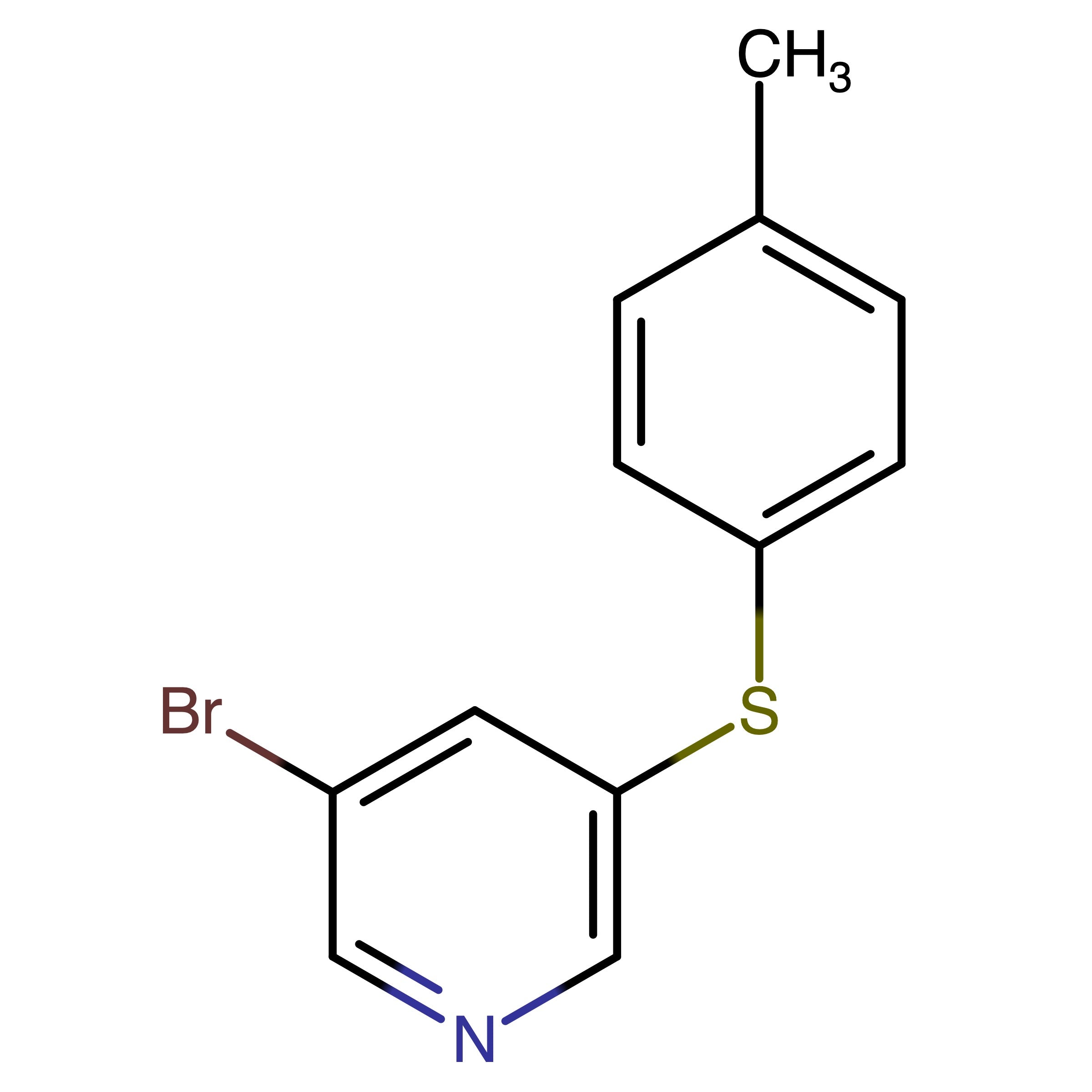 CAS 1164123-89-0 | 3-Bromo-5-(p-tolylthio)pyridine