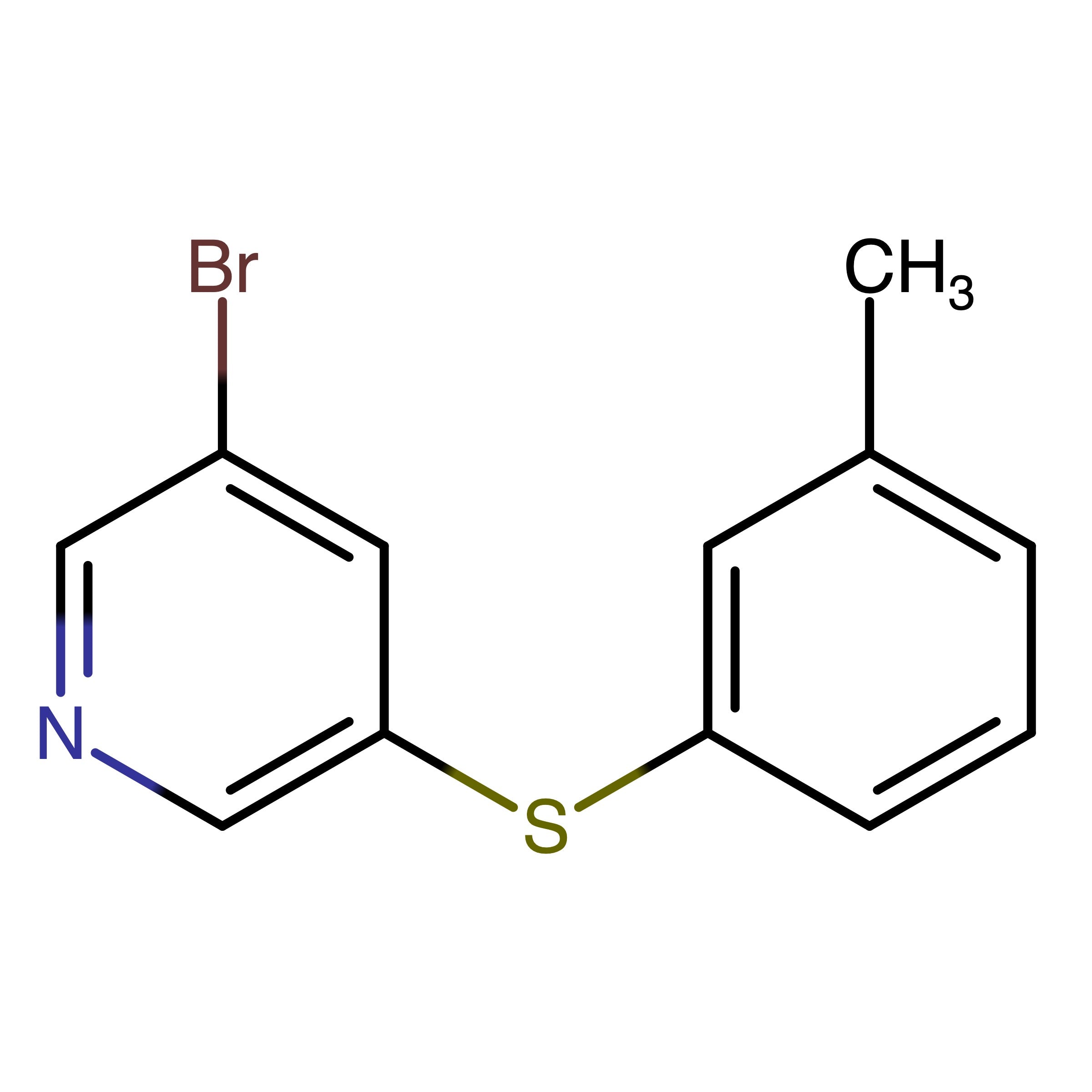 CAS 2629316-42-1 | 3-Bromo-5-(m-tolylthio)pyridine