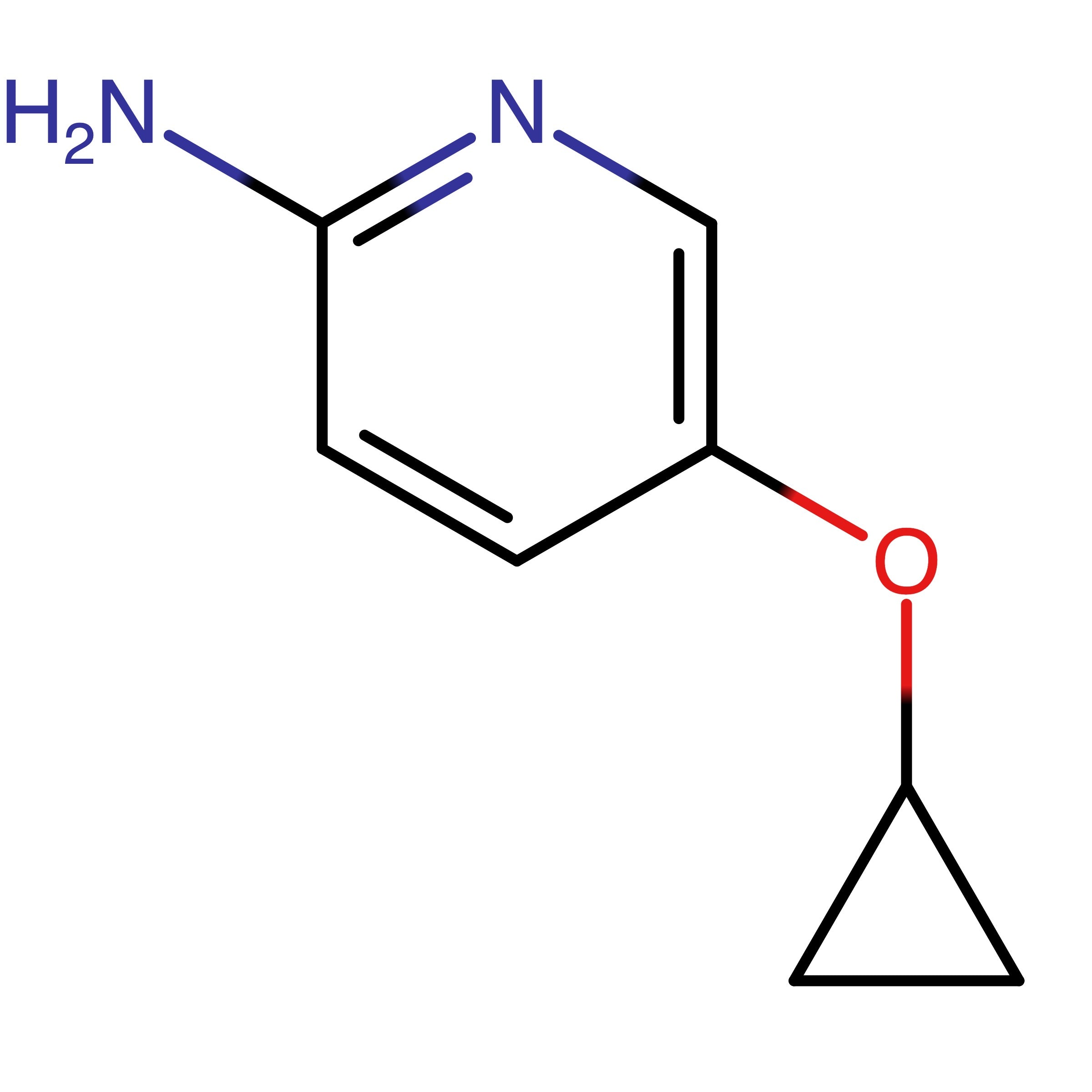 CAS 1243374-37-9 | 5-Cyclopropoxypyridin-2-amine | MFCD17000442