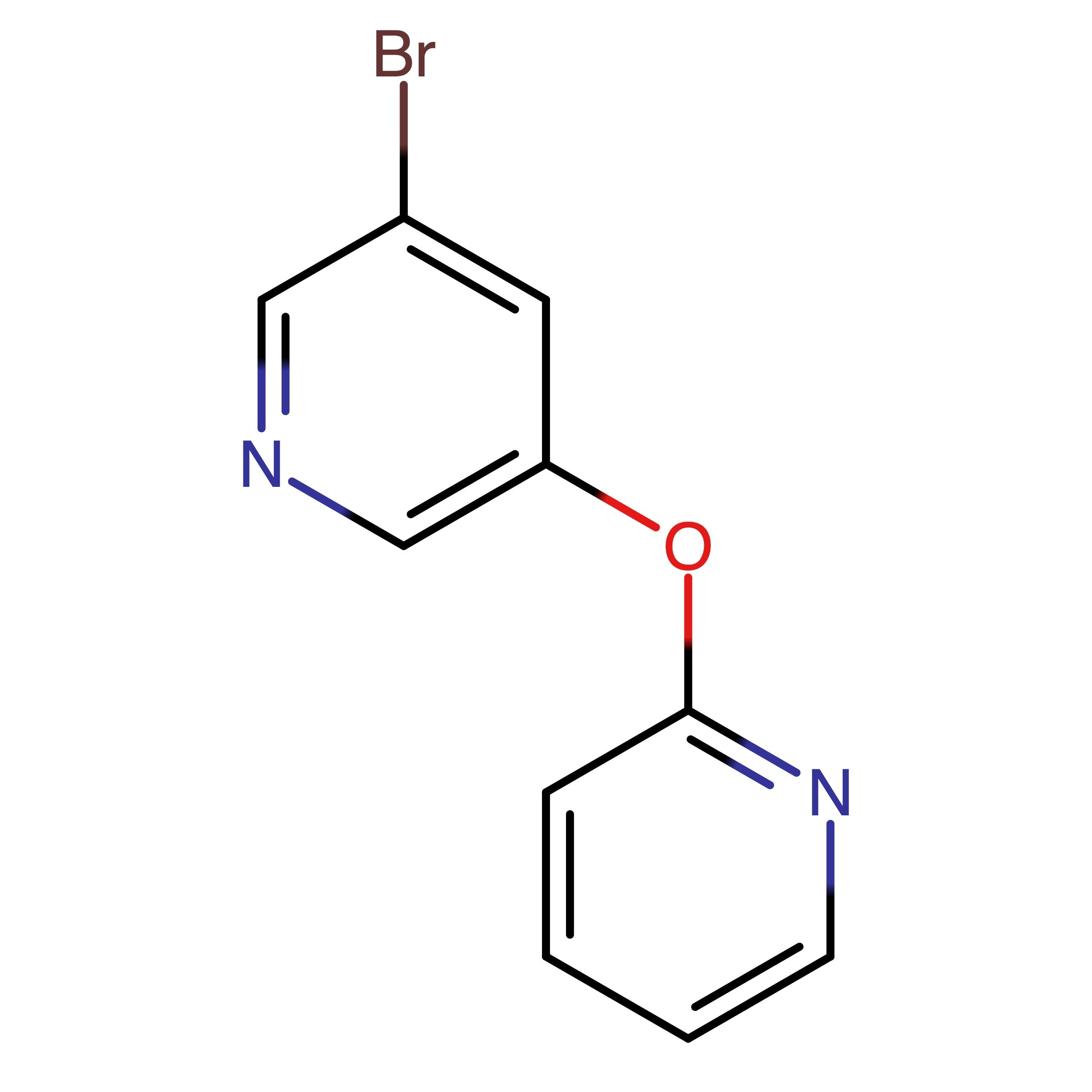 CAS 1339249-74-9 | 3-Bromo-5-(pyridin-2-yloxy)pyridine | MFCD19674385