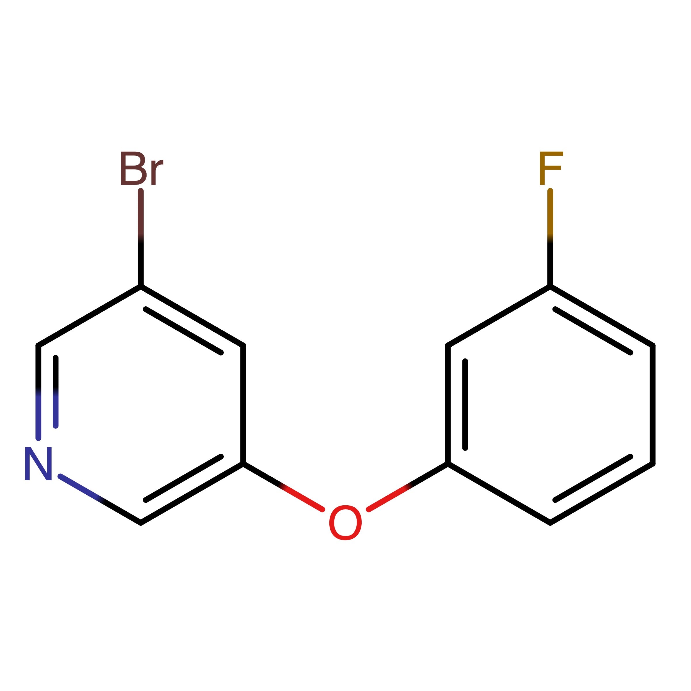 CAS 1553811-06-5 | 3-Bromo-5-(3-fluorophenoxy)pyridine
