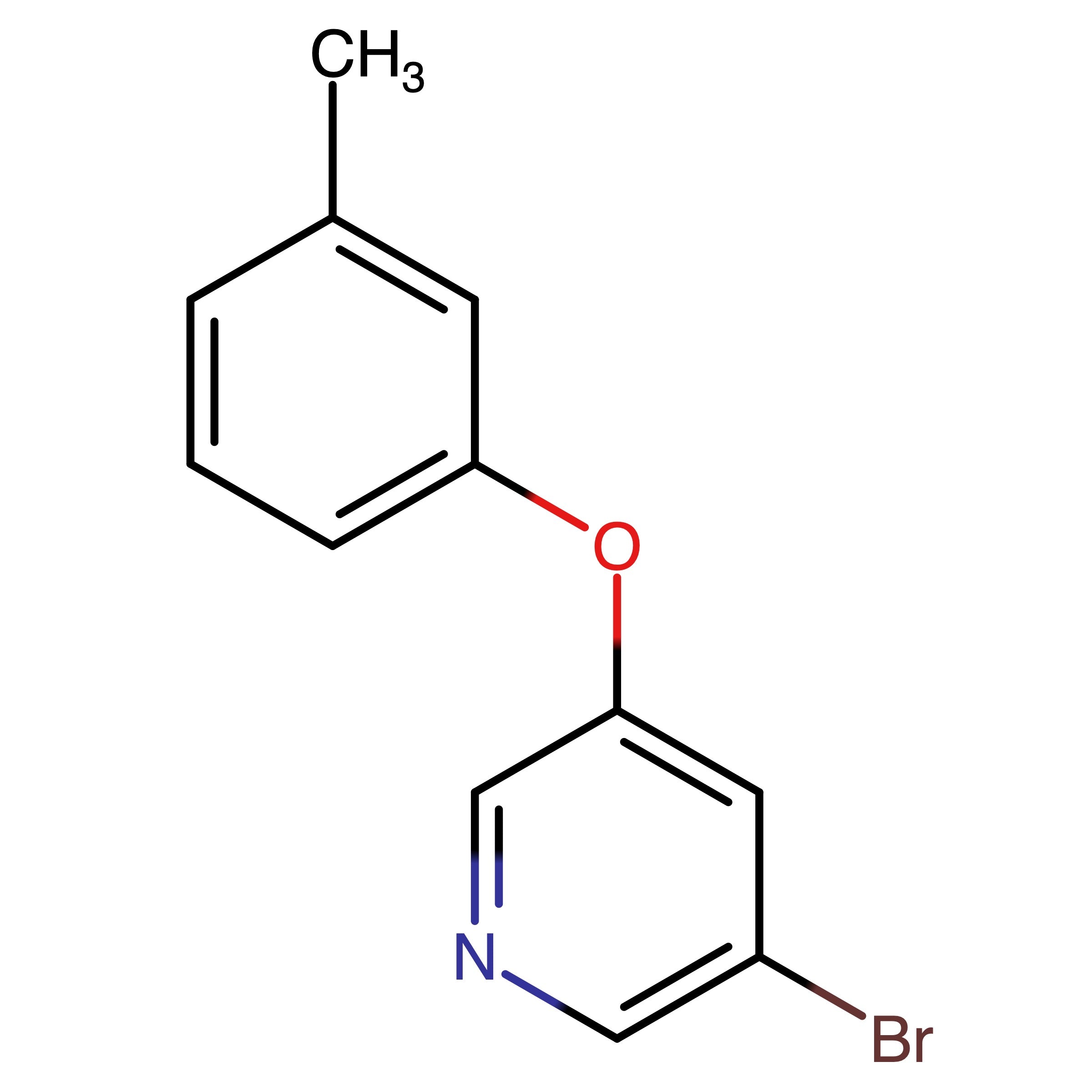 CAS 28231-75-6 | 3-Bromo-5-(m-tolyloxy)pyridine
