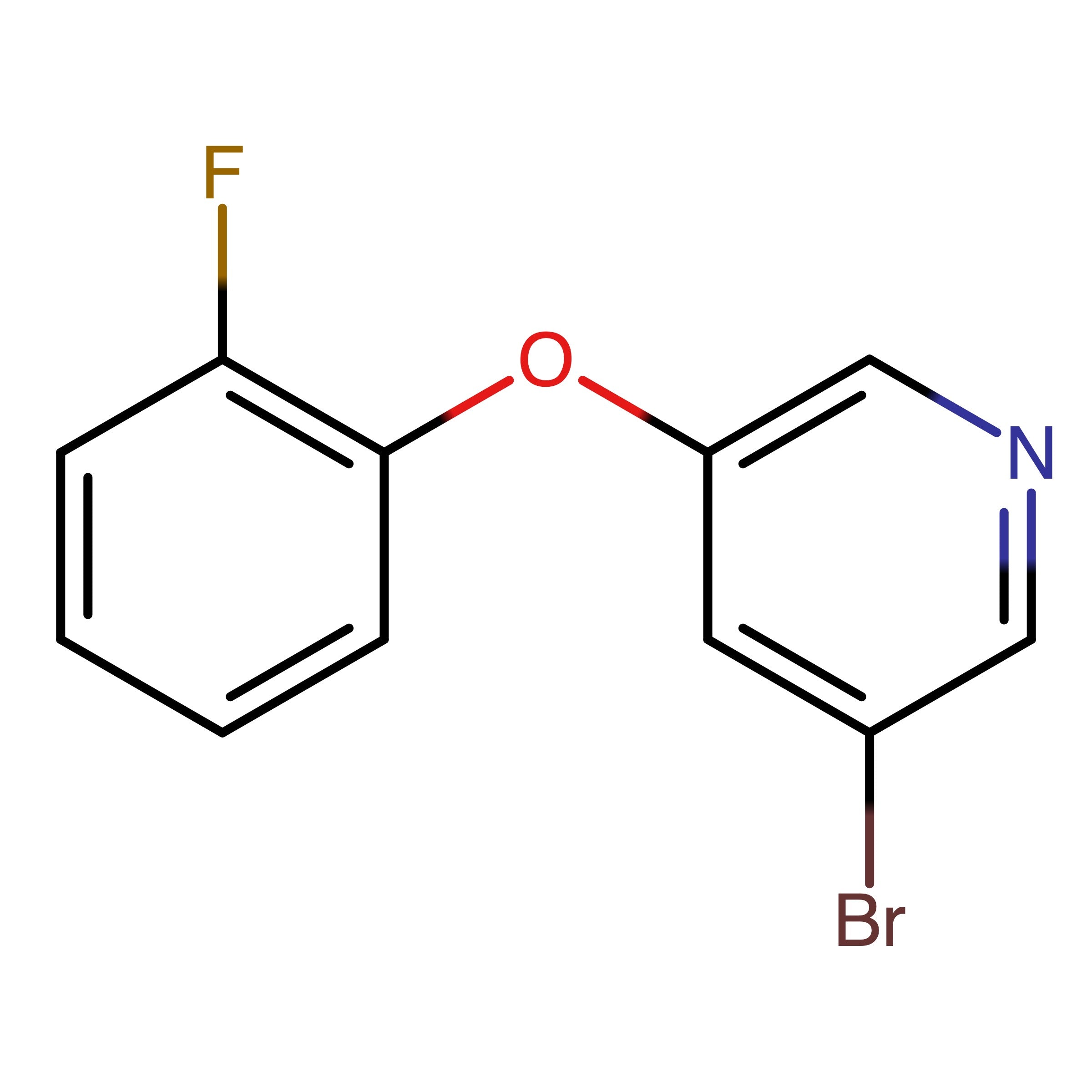 CAS 1557316-35-4 | 3-Bromo-5-(2-fluorophenoxy)pyridine