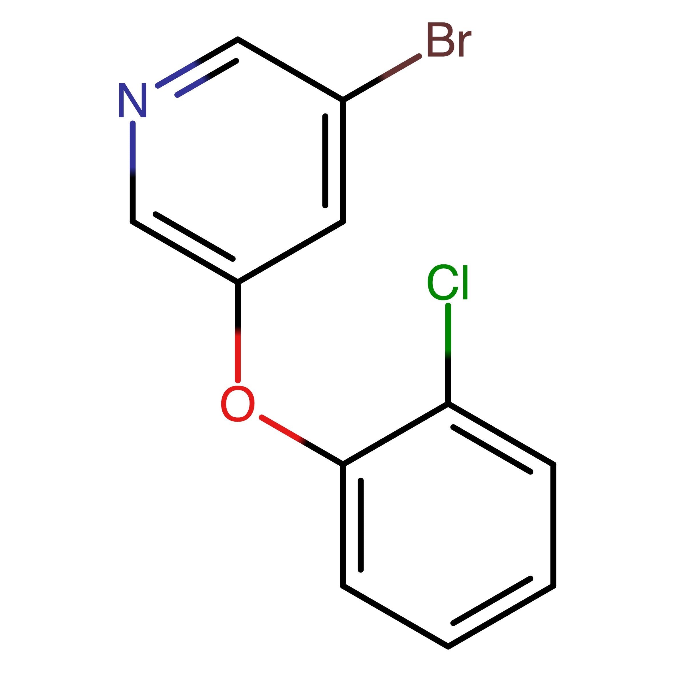 CAS 28232-64-6 | 3-Bromo-5-(2-chlorophenoxy)pyridine | MFCD24258788