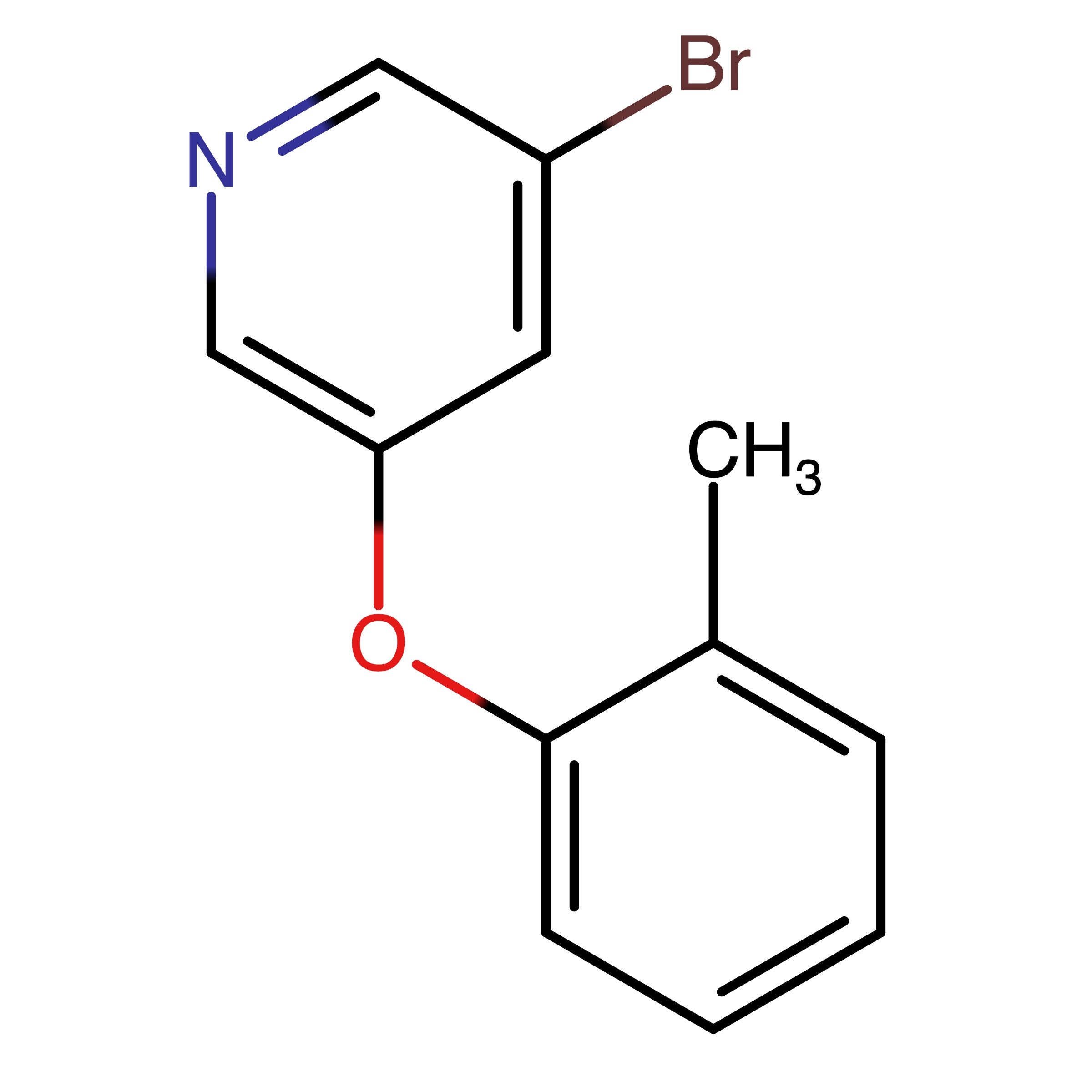 CAS 28231-74-5 | 3-Bromo-5-(o-tolyloxy)pyridine