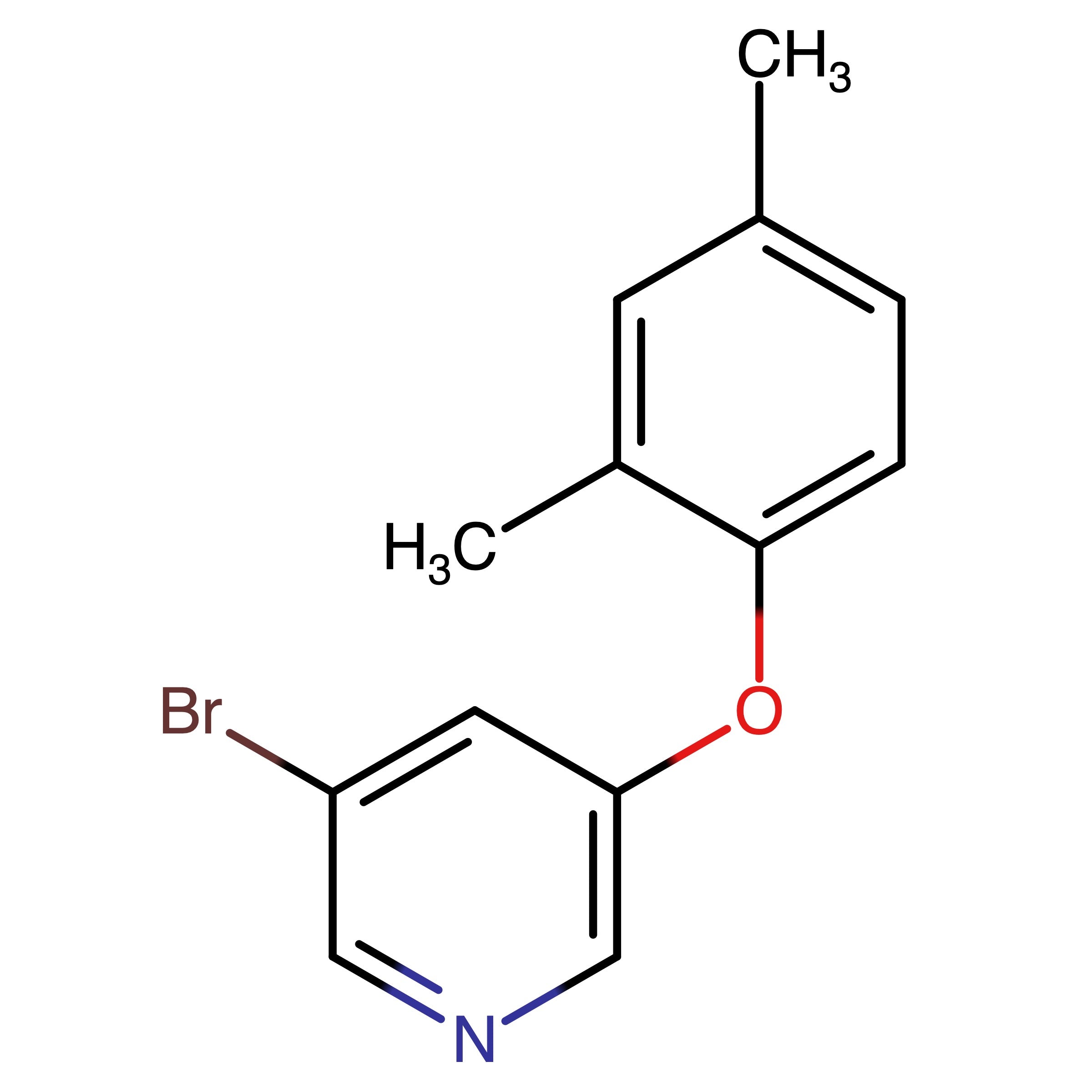 CAS 28231-77-8 | 3-Bromo-5-(2,4-dimethylphenoxy)pyridine