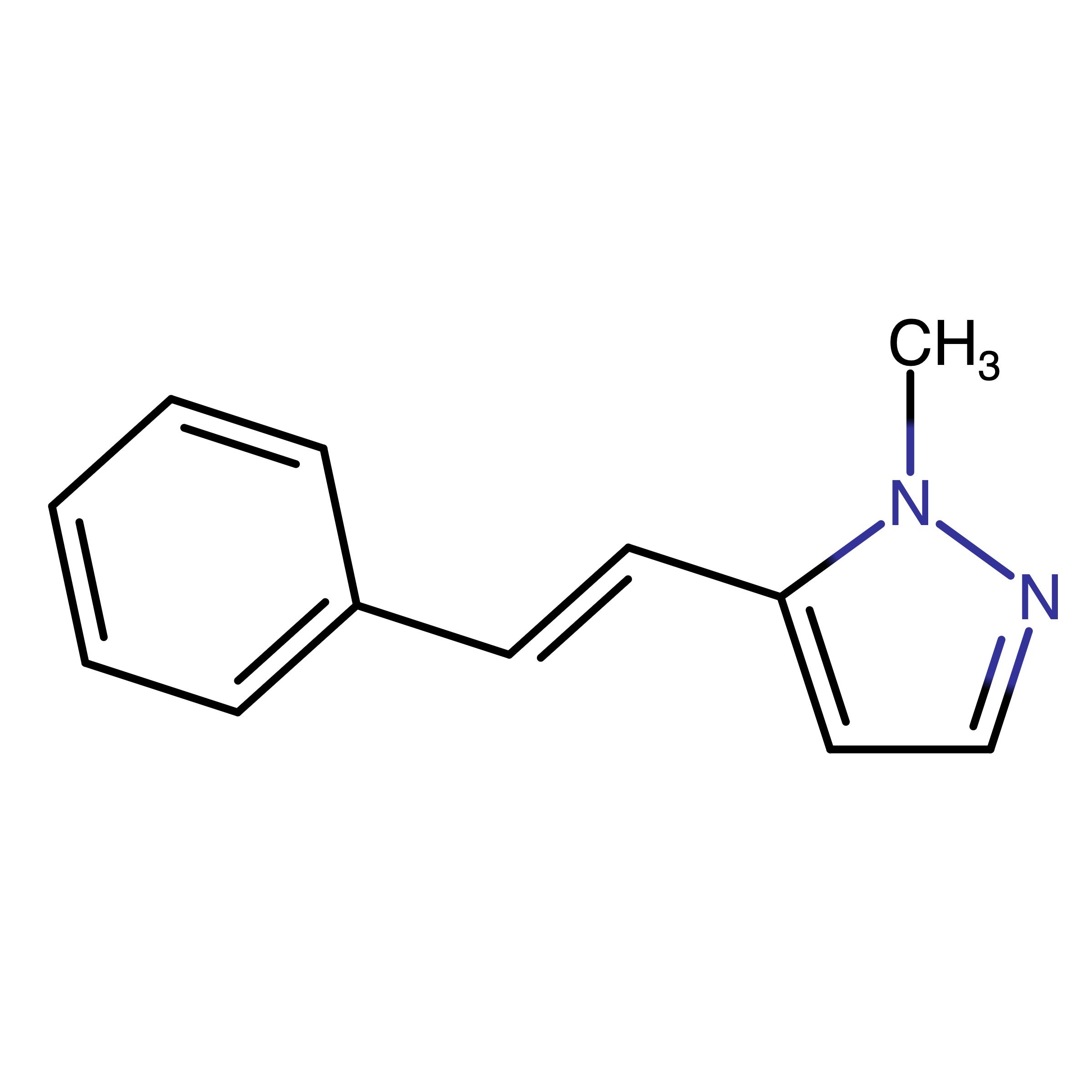 CAS 74771-40-7 | (E)-1-Methyl-5-styryl-1H-pyrazole