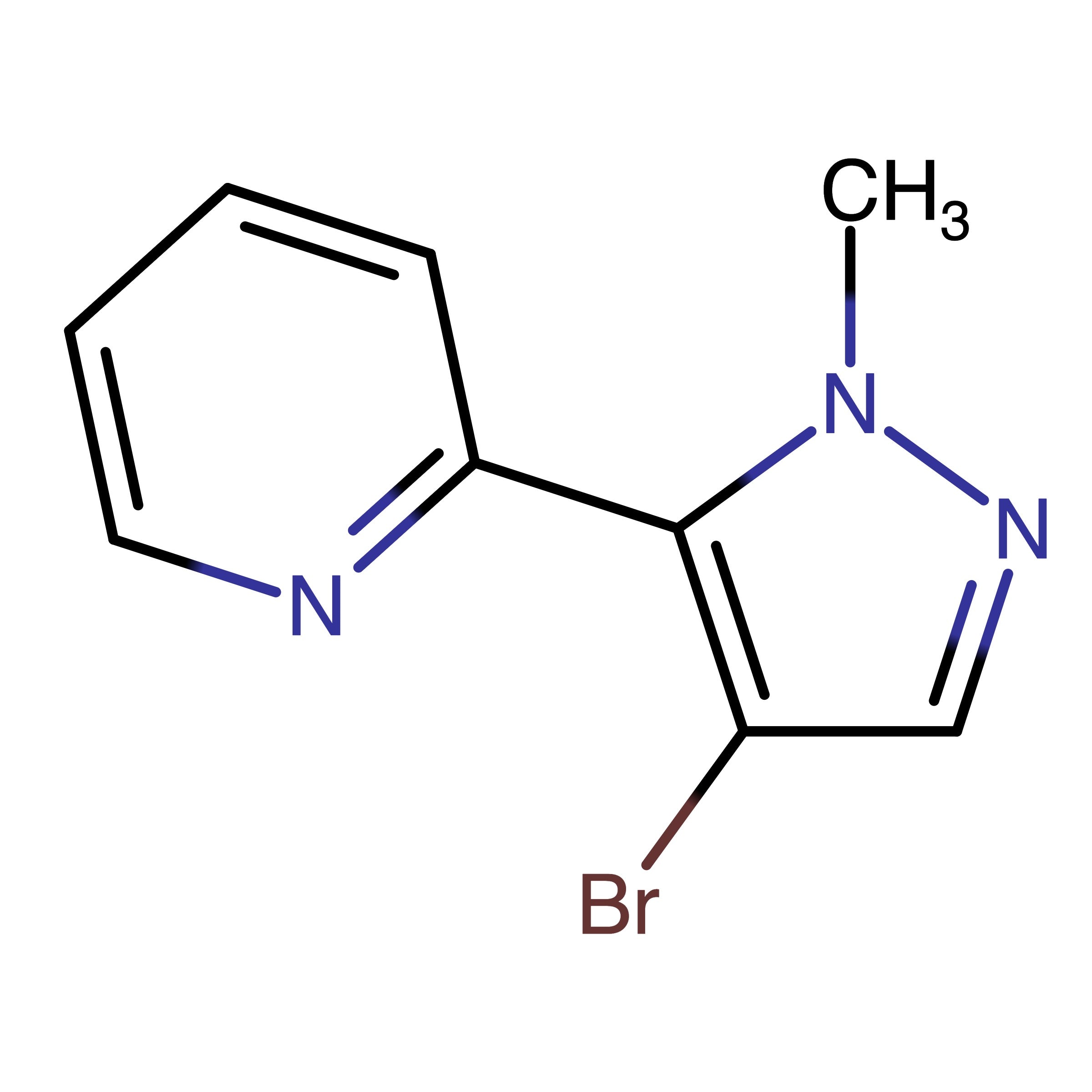 CAS 1520945-31-6 | 2-(4-Bromo-1-methyl-1H-pyrazol-5-yl)pyridine | MFCD26651977