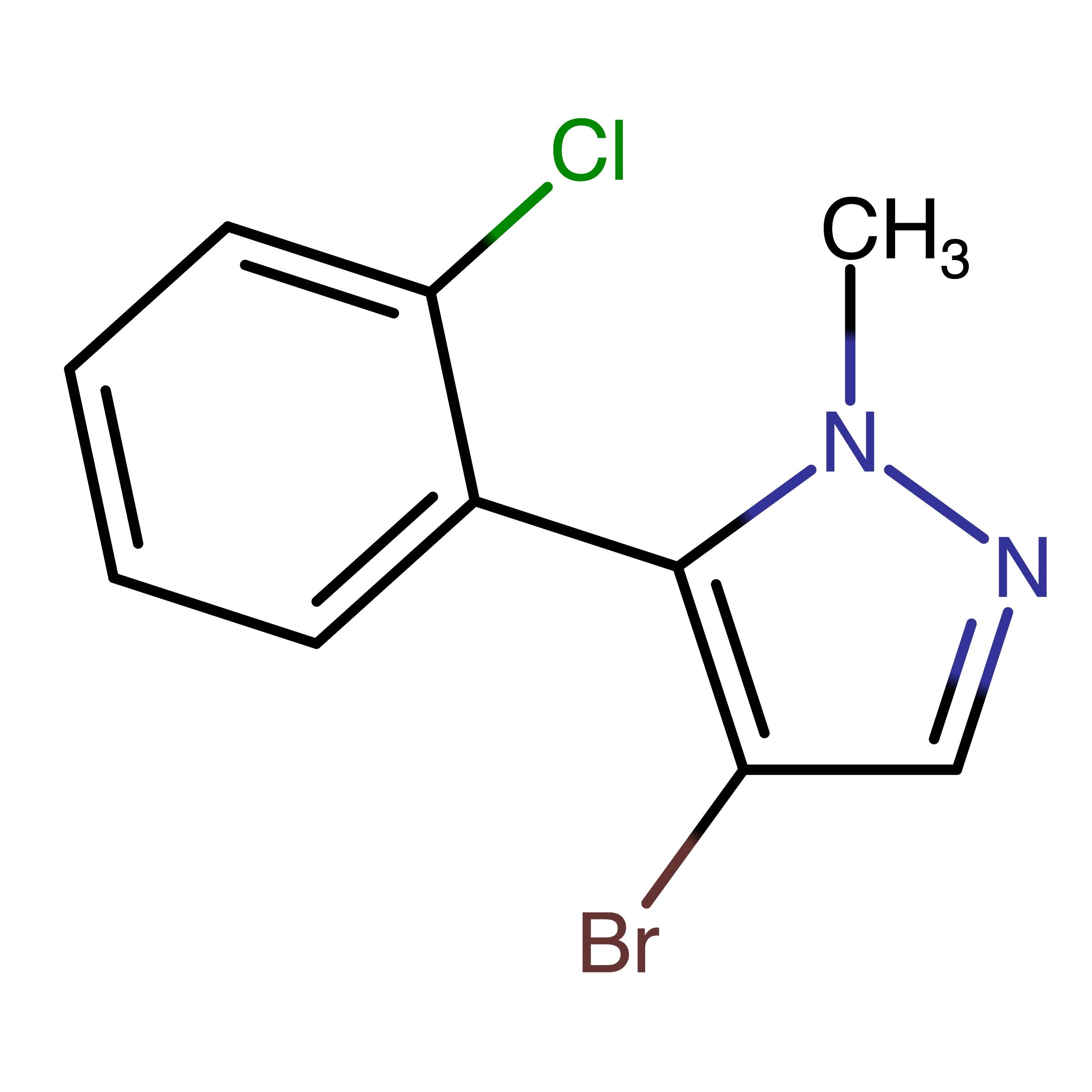 CAS 1780886-19-2 | 4-Bromo-5-(2-chlorophenyl)-1-methyl-1H-pyrazole
