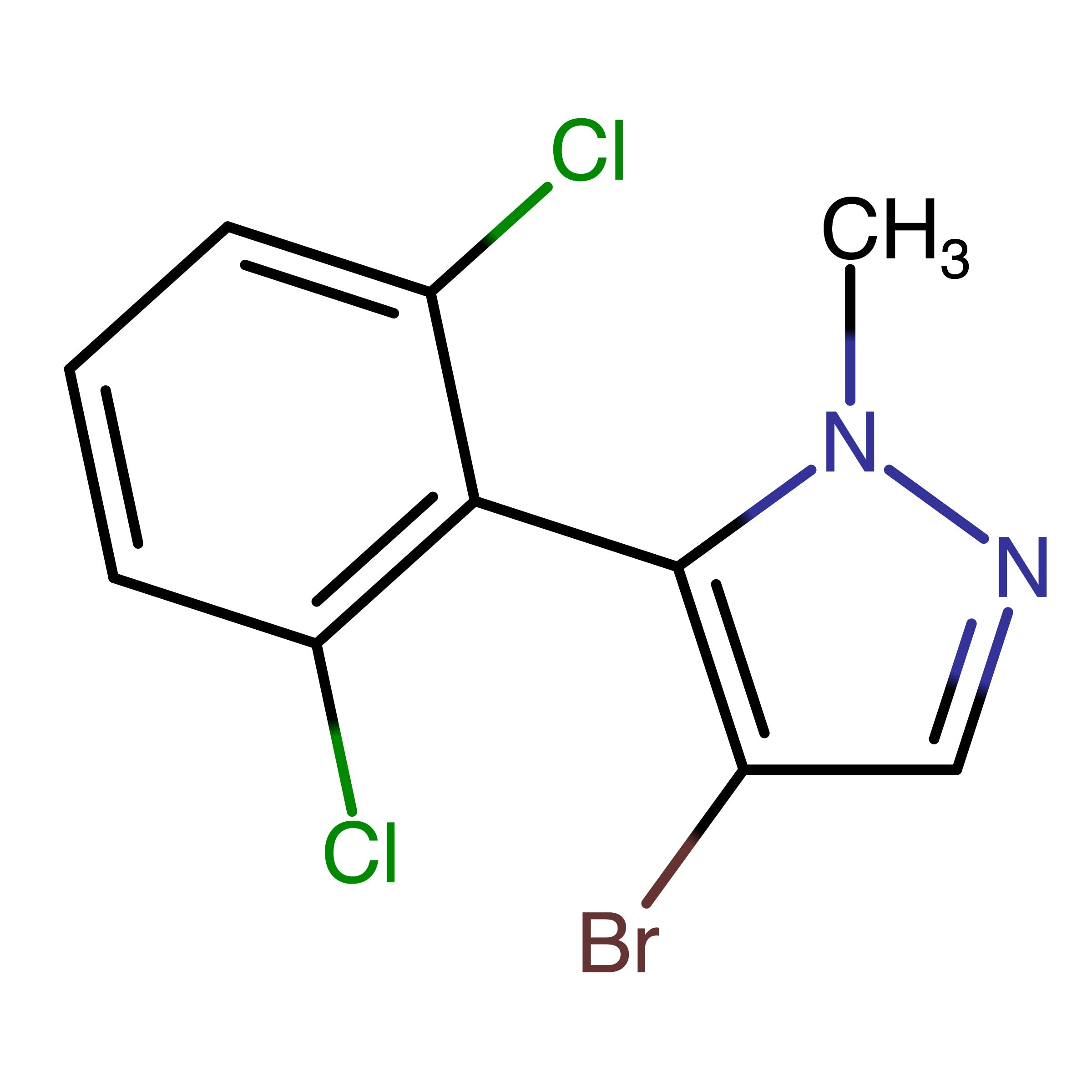 CAS 2629317-07-1 | 4-Bromo-5-(2,6-dichlorophenyl)-1-methyl-1H-pyrazole