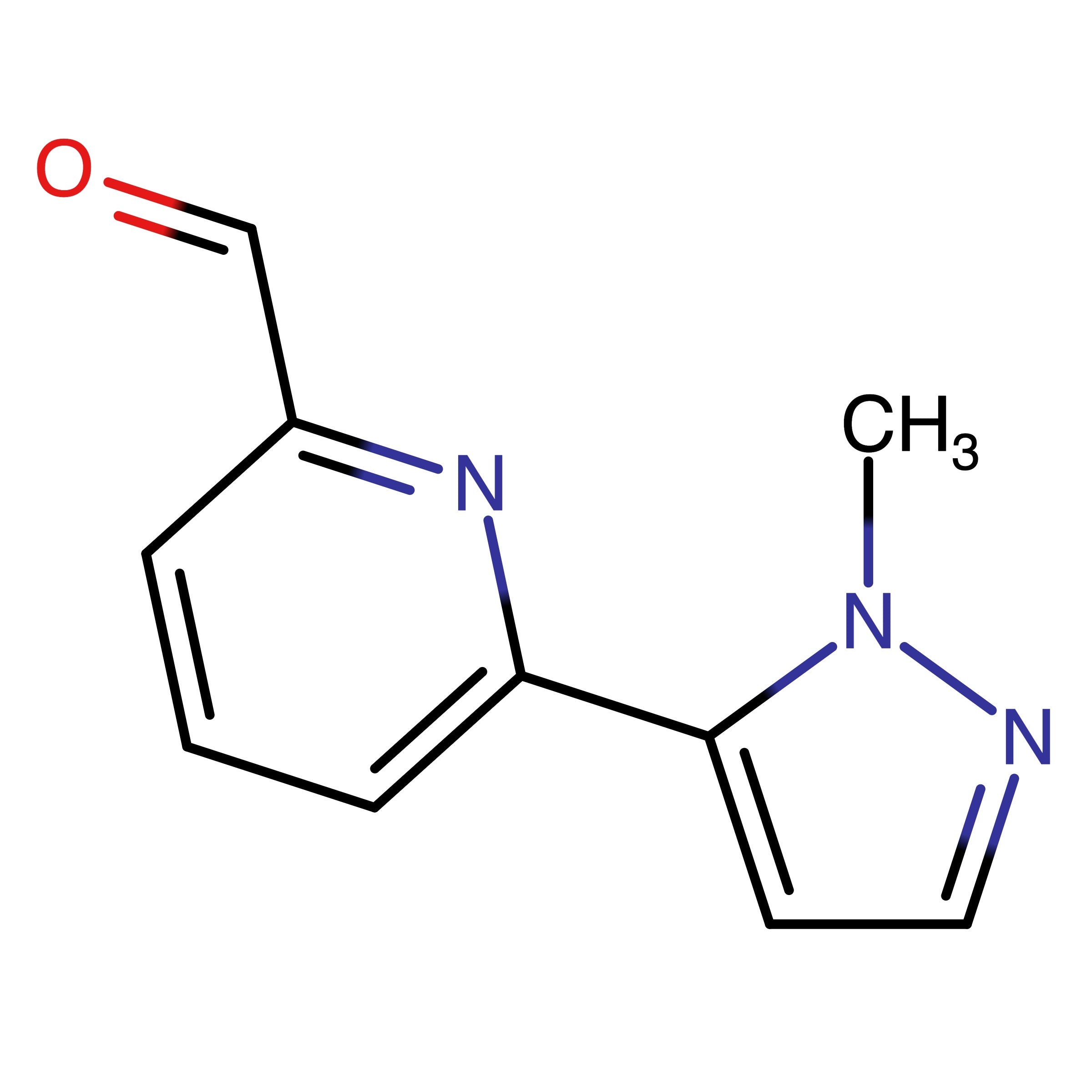 CAS 2629318-18-7 | 6-(1-Methyl-1H-pyrazol-5-yl)picolinaldehyde