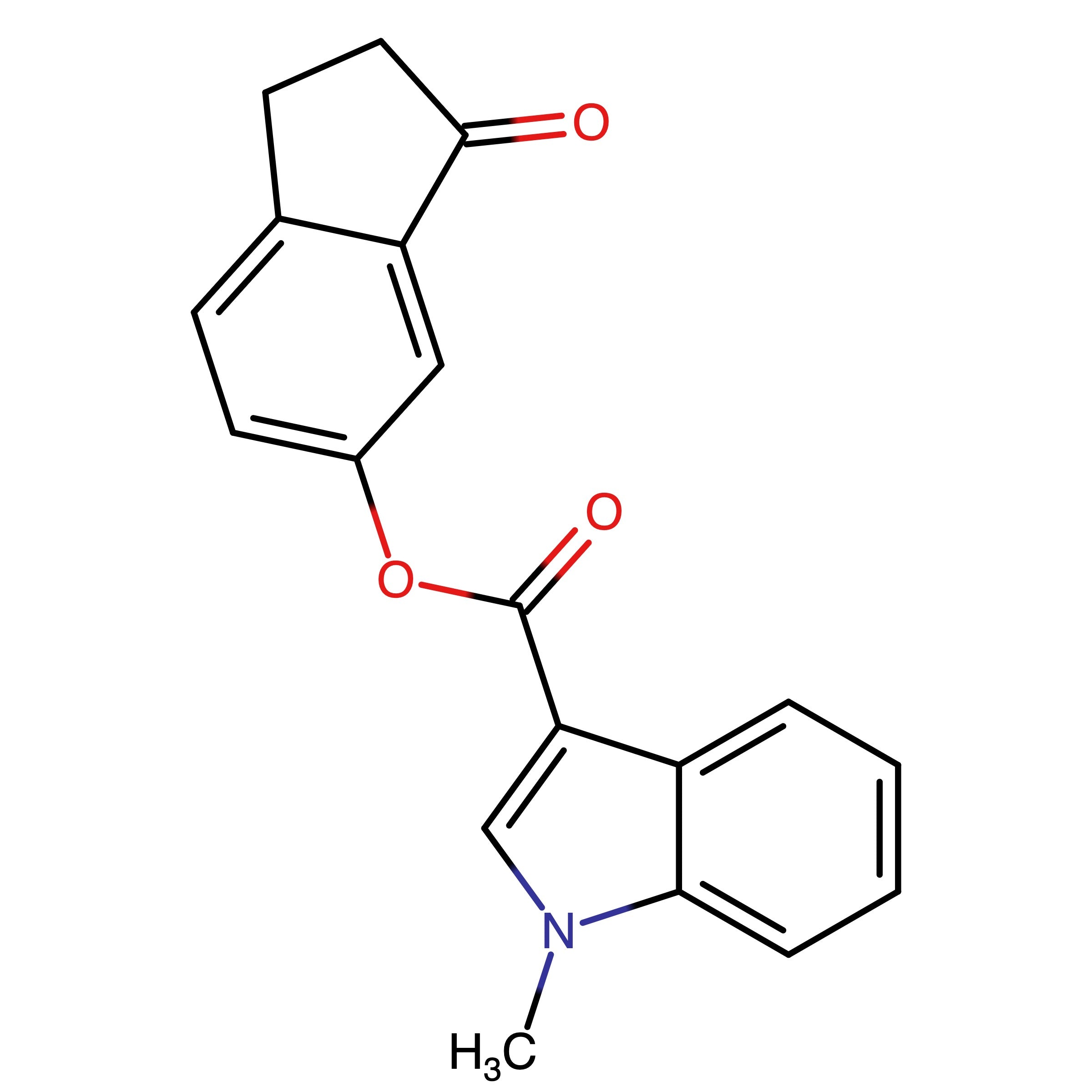 CAS 1824687-48-0 | 3-Oxo-2,3-dihydro-1H-inden-5-yl 1-methyl-1H-indole-3-carboxylate
