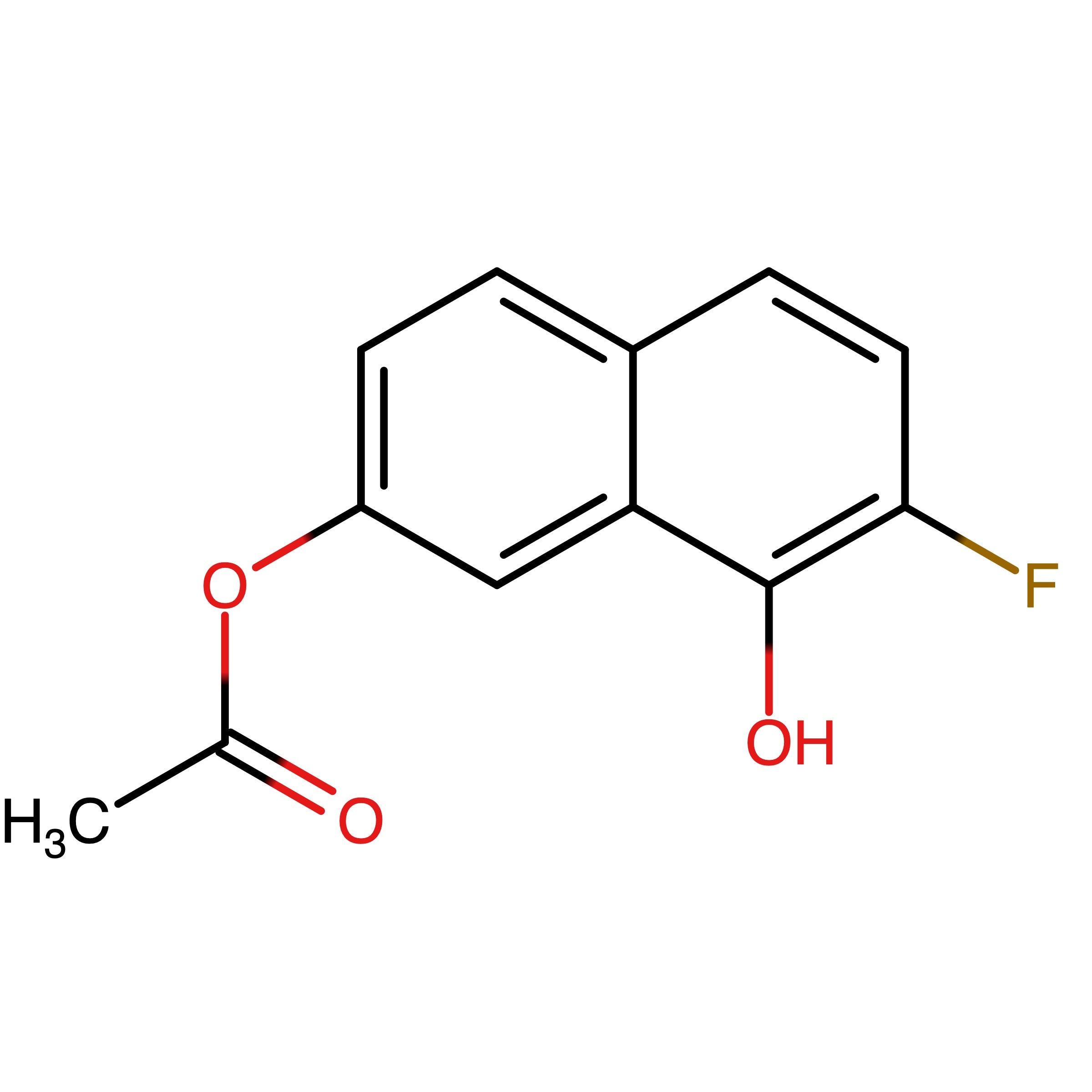 CAS 1824687-59-3 | 7-Fluoro-8-hydroxynaphthalen-2-yl acetate