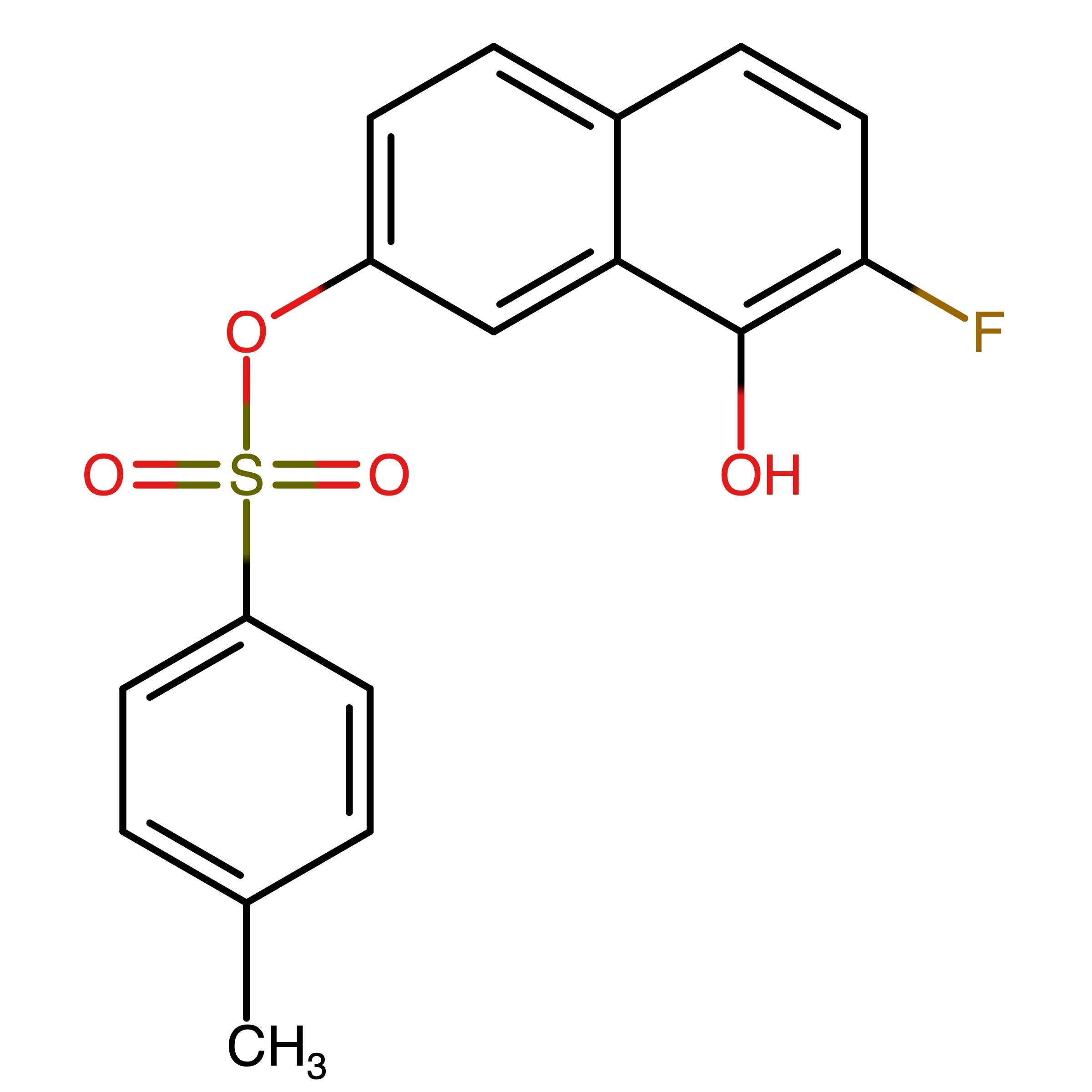 CAS 1824687-63-9 | 7-Fluoro-8-hydroxynaphthalen-2-yl 4-methylbenzenesulfonate