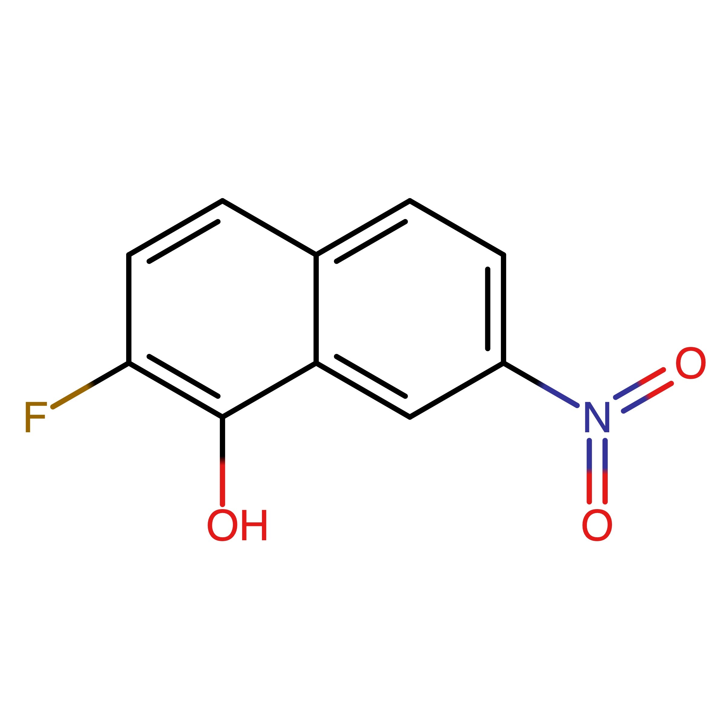CAS 1824687-70-8 | 2-Fluoro-7-nitronaphthalen-1-ol