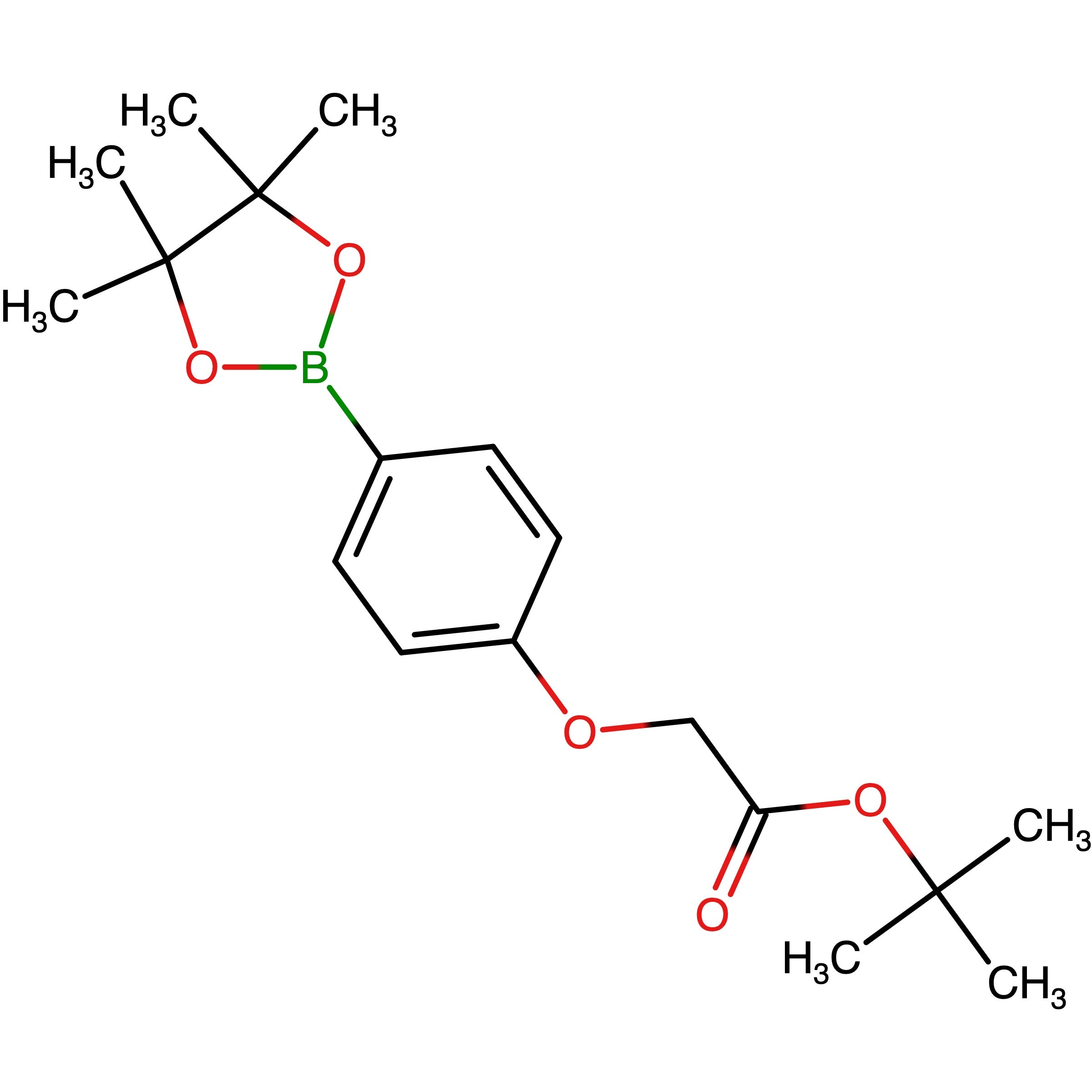 CAS 769968-17-4 | tert-Butyl 2-(4-(4,4,5,5-tetramethyl-1,3,2-dioxaborolan-2-yl)phenoxy)acetate | MFCD22494138
