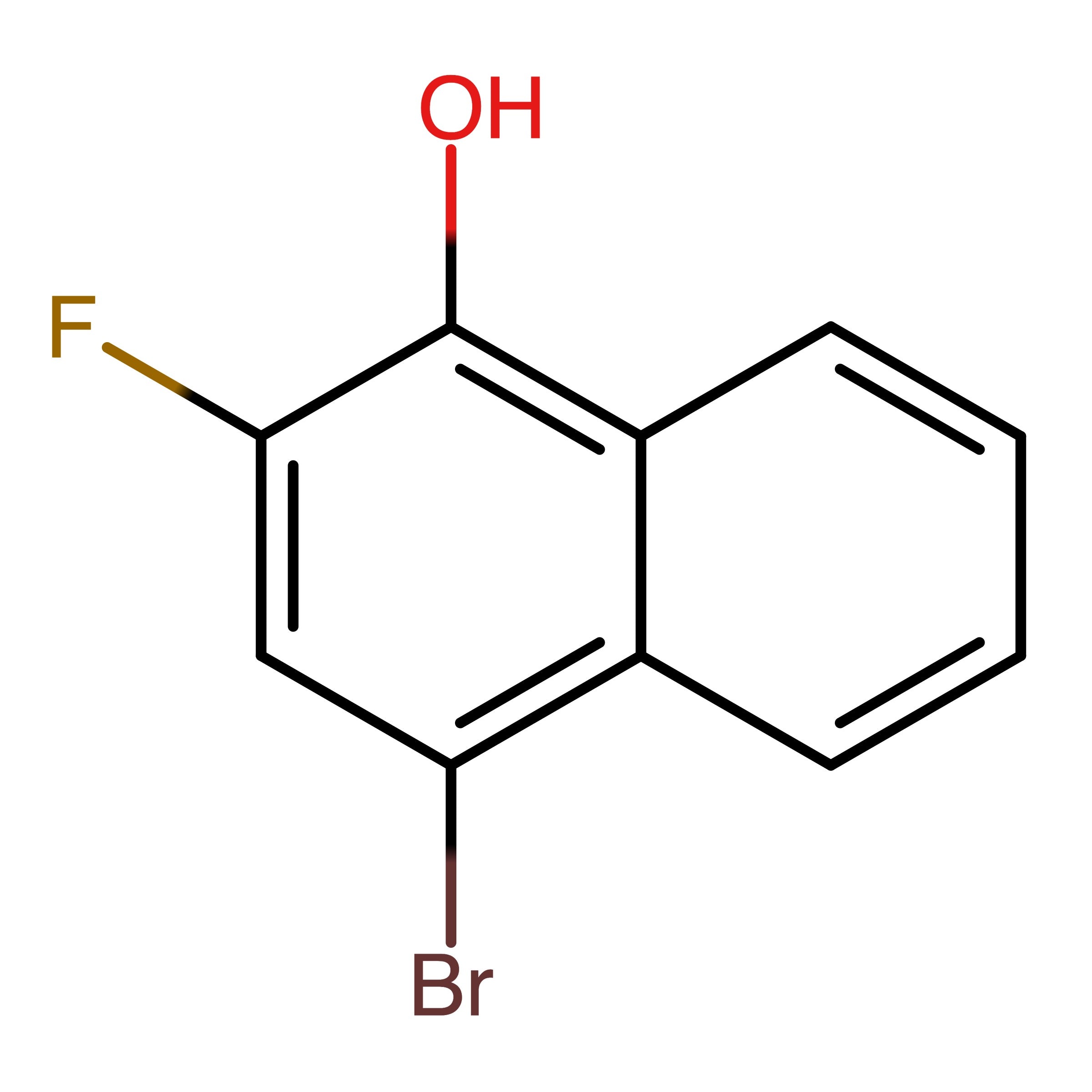 CAS 2629318-82-5 | 4-Bromo-2-fluoronaphthalen-1-ol
