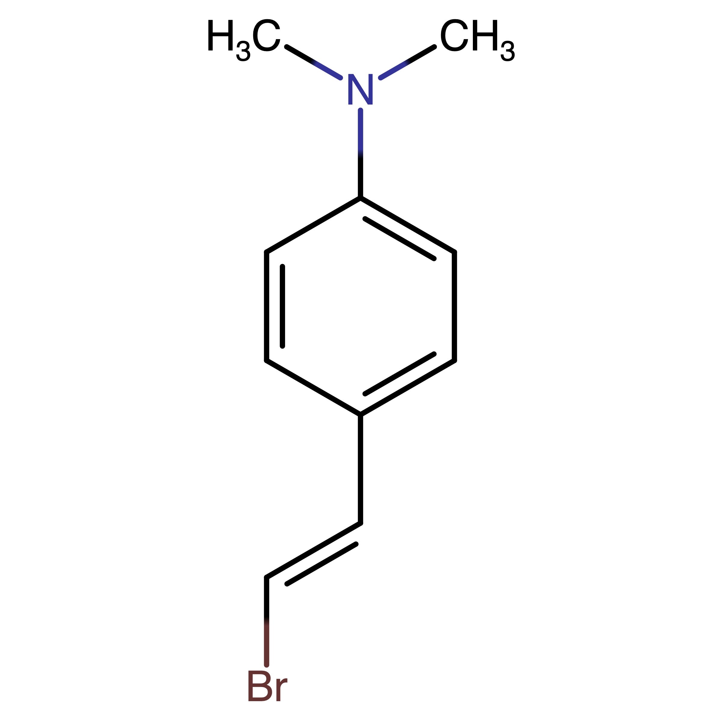 CAS 115665-75-3 | (E)-4-(2-Bromovinyl)-N,N-dimethylaniline