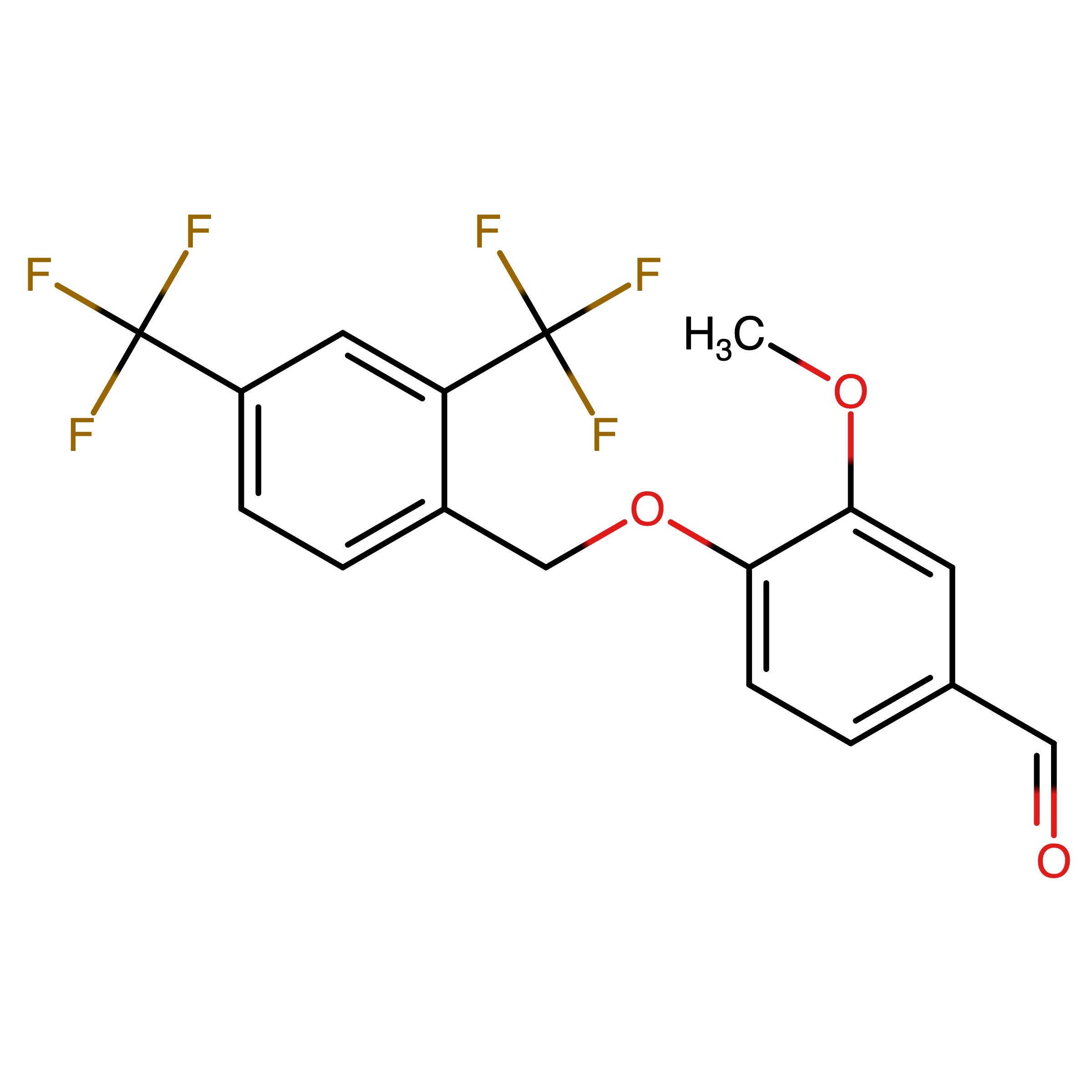 CAS 796844-14-9 | 4-((2, 4-Bis(trifluoromethyl)benzyl)oxy)-3-methoxybenzaldehyde | MFCD26389255