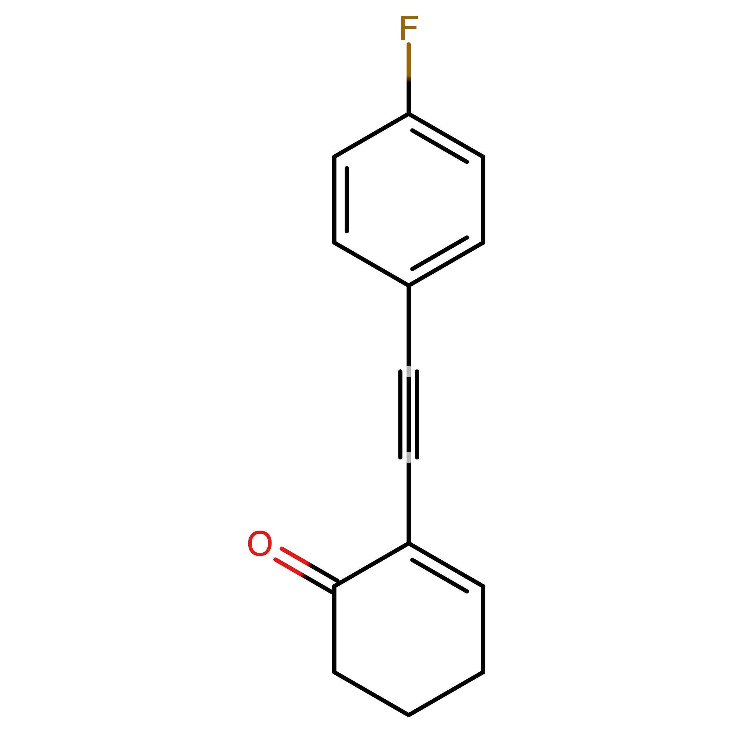 CAS 1309071-12-2 | 2-(4-Fluoro-phenylethynyl)-cyclohex-2-enone