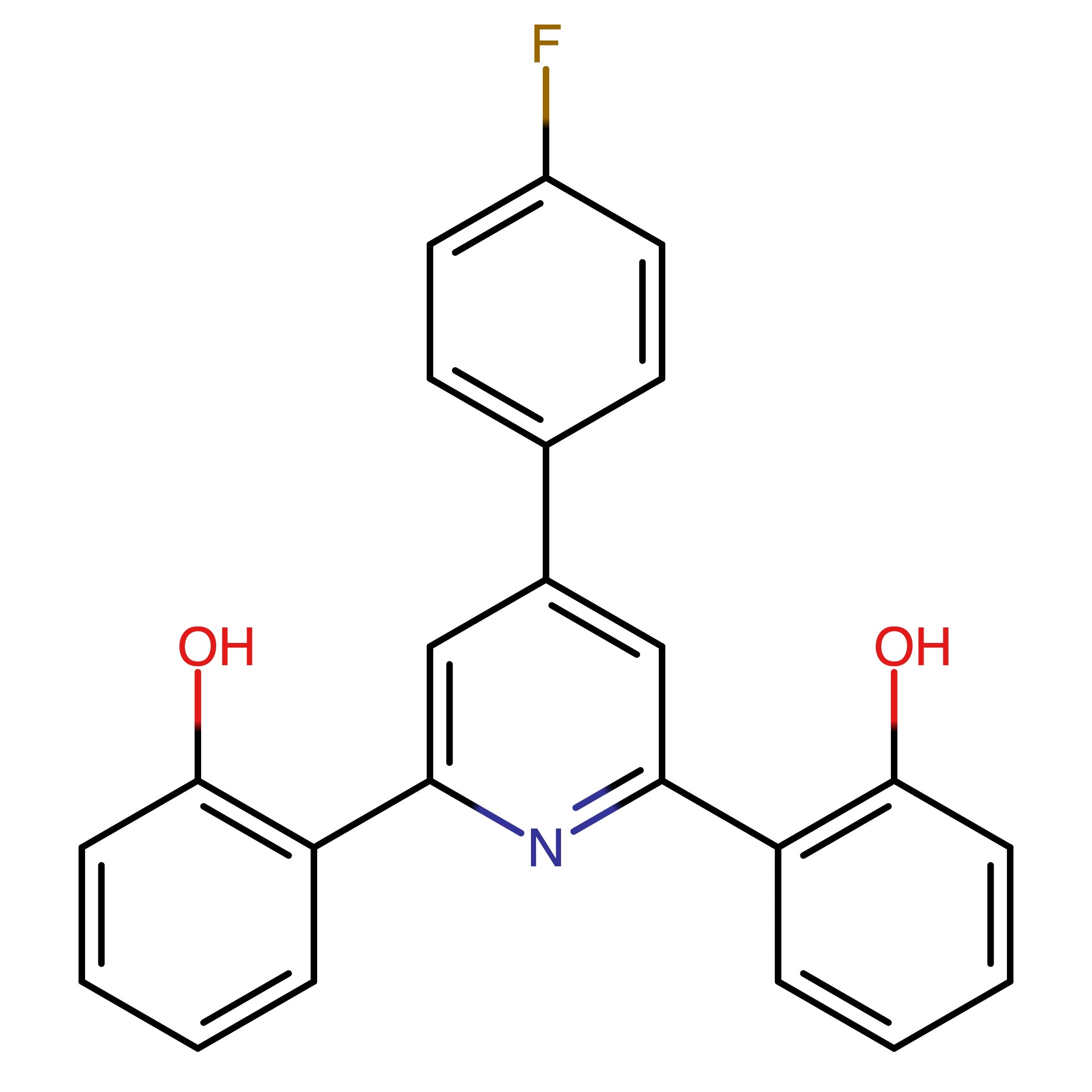 CAS 2761845-89-8 | 2,6-Di(2-hydroxyphenyl)-4-(4-fluorophenyl)pyridine