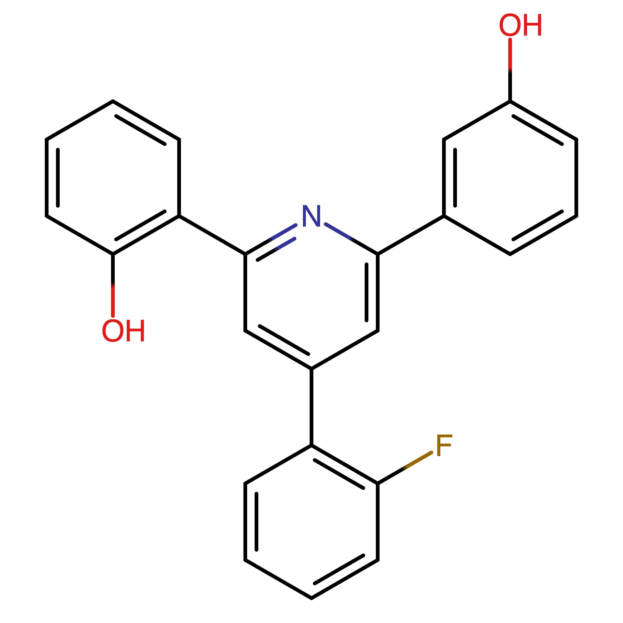 CAS 2761845-90-1 | 2-(2-Hydroxyphenyl)-4-(2-fluorophenyl)-6-(3-hydroxyphenyl)pyridine