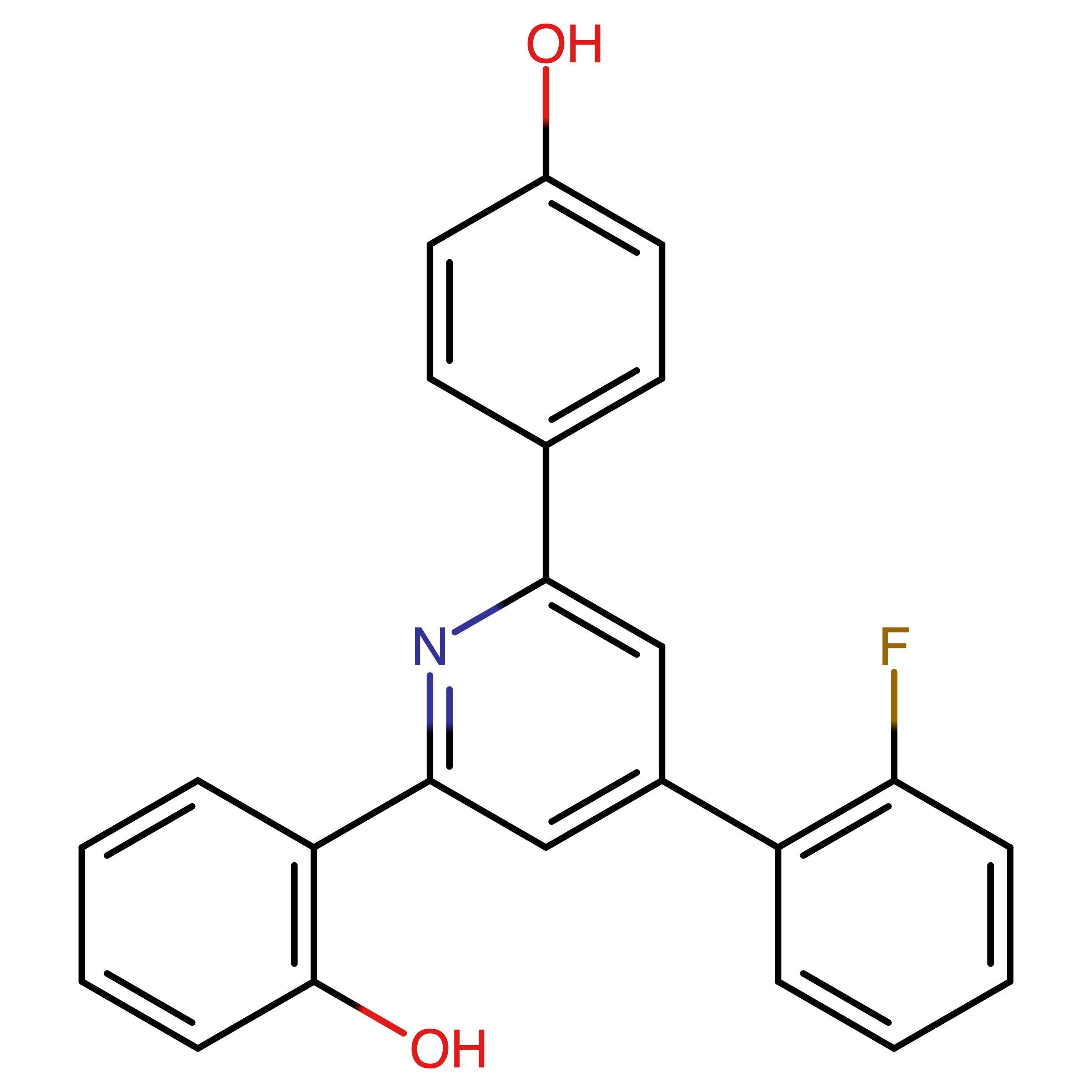 CAS 2761845-93-4 | 2-(2-Hydroxyphenyl)-4-(2-fluorophenyl)-6-(4-hydroxyphenyl)pyridine