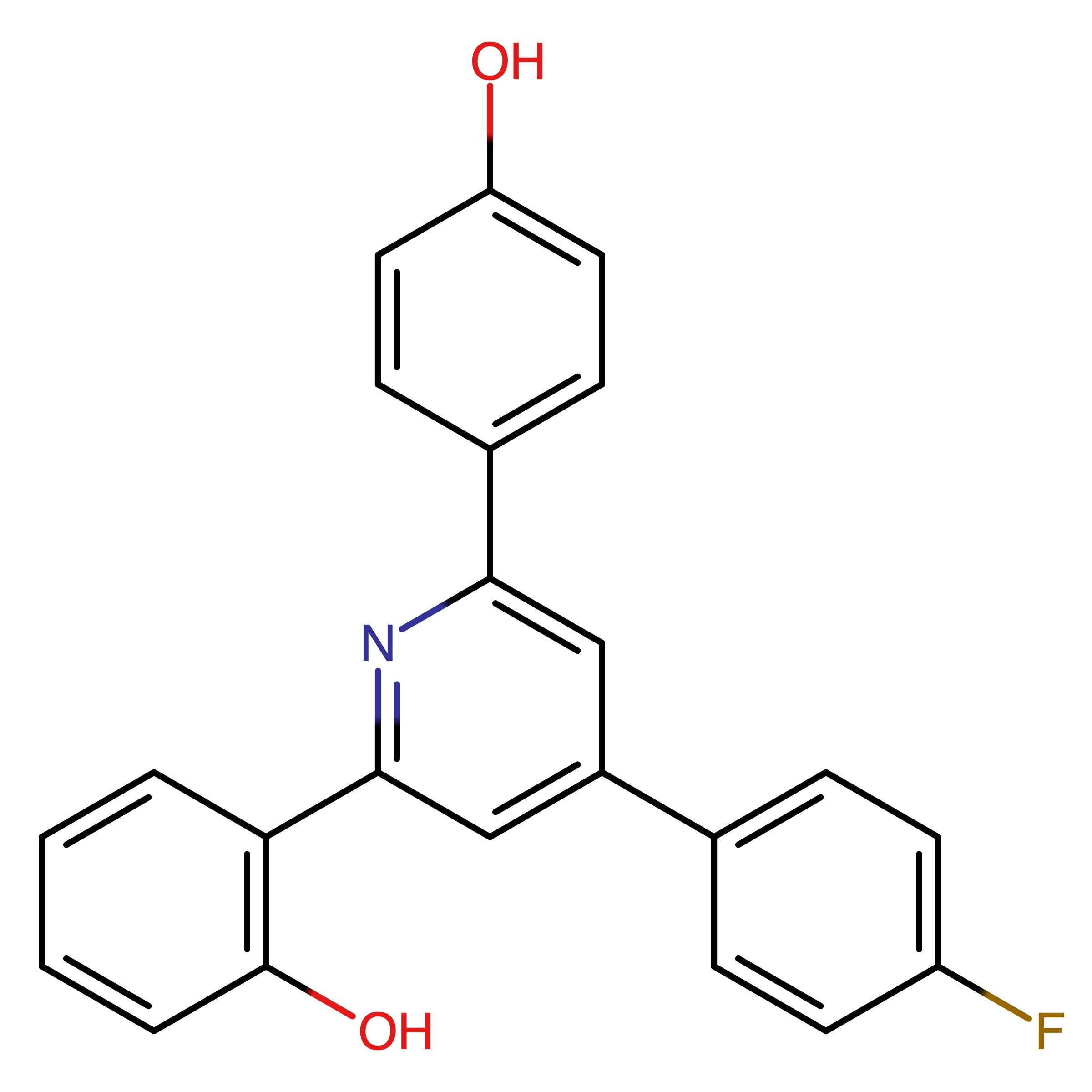 CAS 2761845-95-6 | 2-(2-Hydroxyphenyl)-4-(4-fluorophenyl)-6-(4-hydroxyphenyl)pyridine