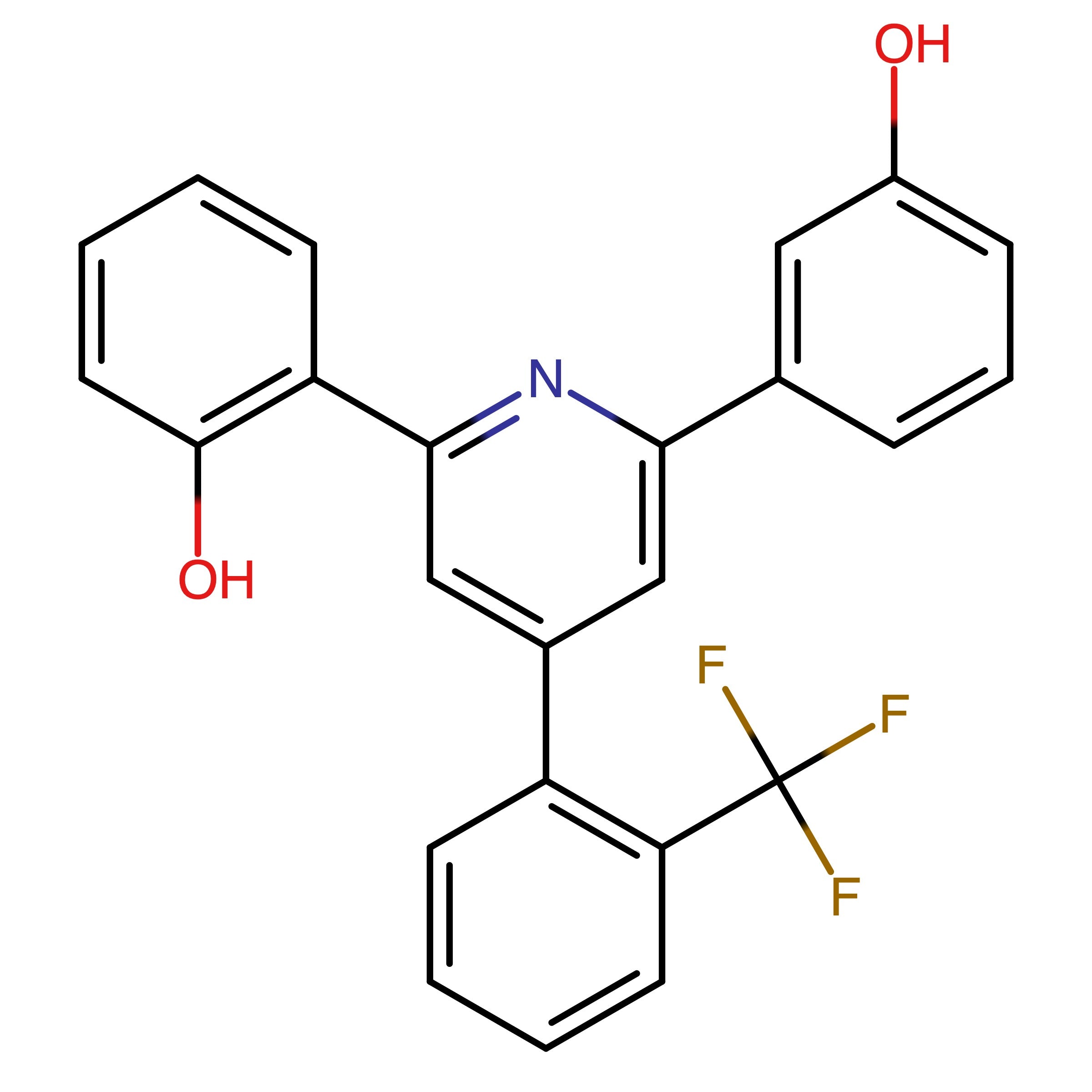 CAS 2761846-07-3 | 2-(2-Hydroxyphenyl)-4-(2-trifluoromethylphenyl)-6-(3-hydroxyphenyl) pyridine