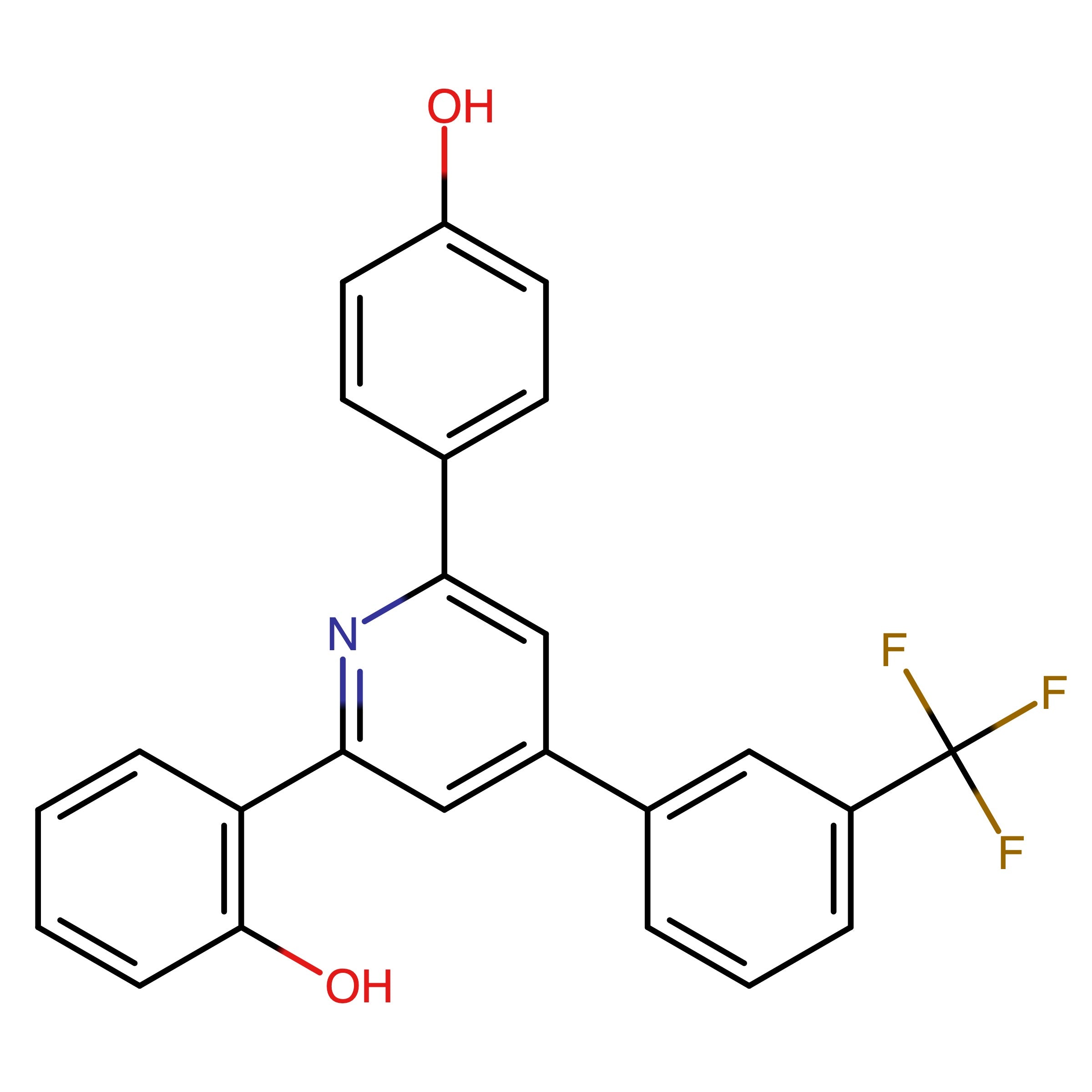 CAS 2761846-11-9 | 2-(2-Hydroxyphenyl)-4-(3-trifluoromethylphenyl)-6-(4-hydroxyphenyl) pyridine