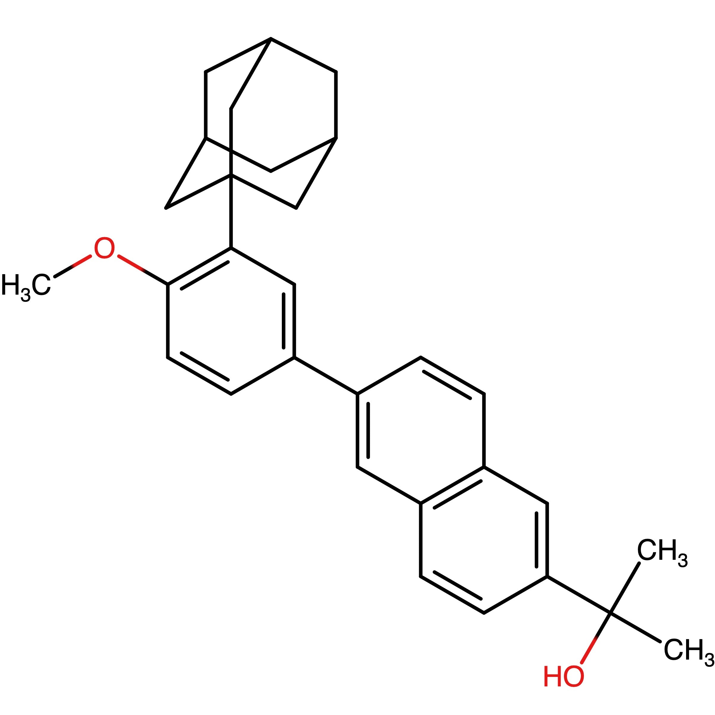 CAS 2250116-00-6 | 2-(6-(3-((3r,5r,7r)-Adamantan-1-yl)-4-methoxyphenyl)naphthalen-2-yl)propan-2-ol