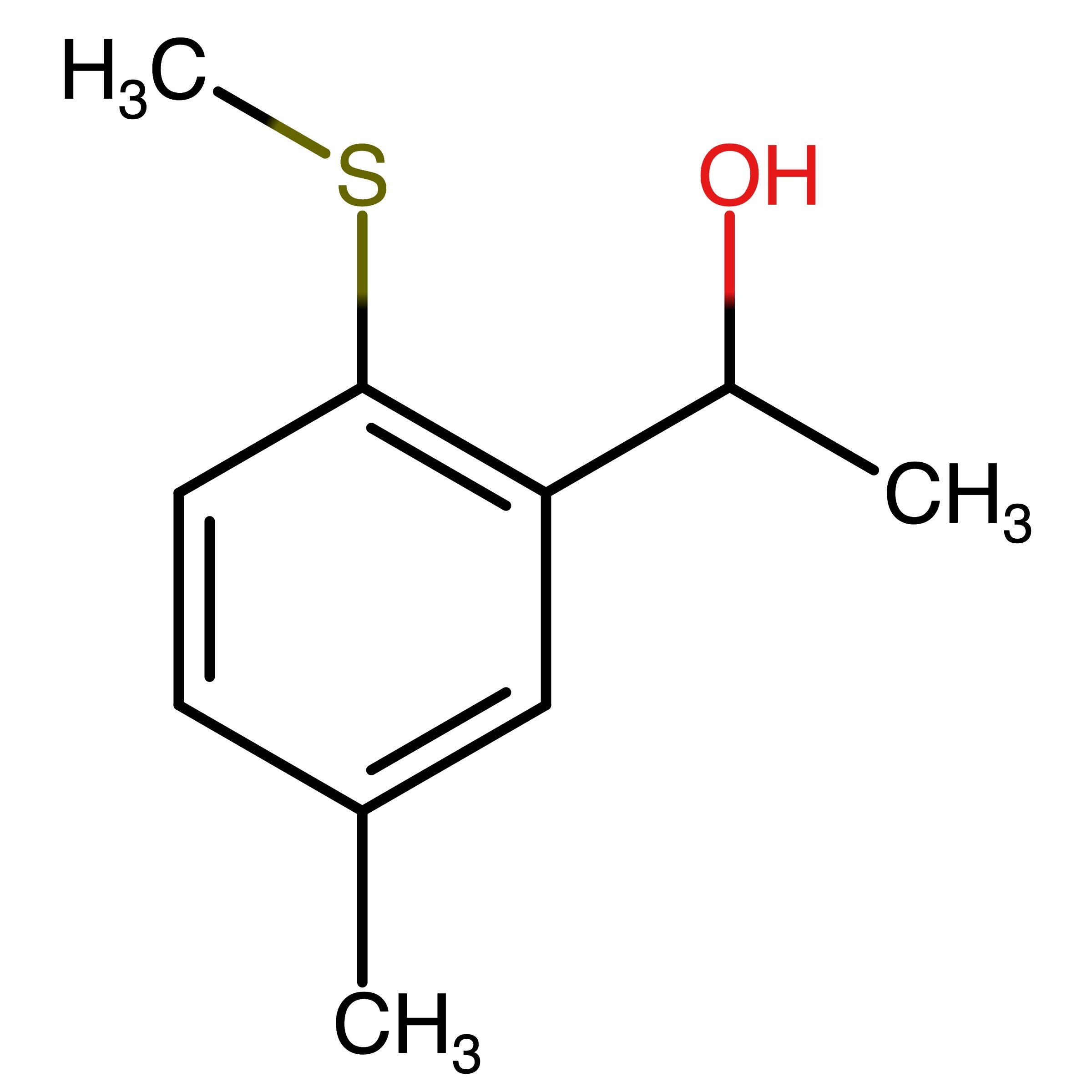 CAS 1464937-10-7 | 1-(5-Methyl-2-(methylthio)phenyl)ethan-1-ol