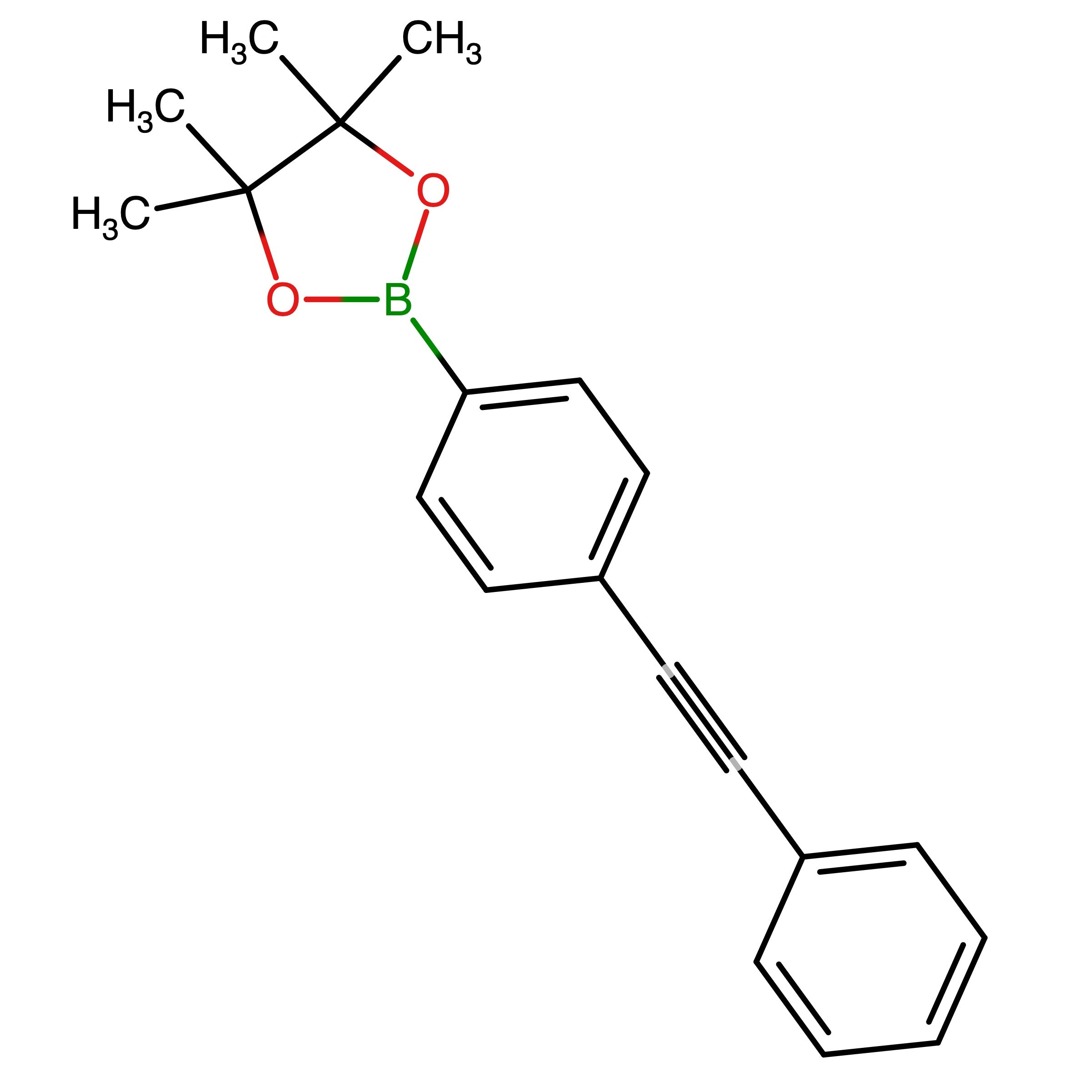 CAS 1190376-20-5 | 4-(Phenylethynyl)benzeneboronic acid pinacol ester | MFCD16294498