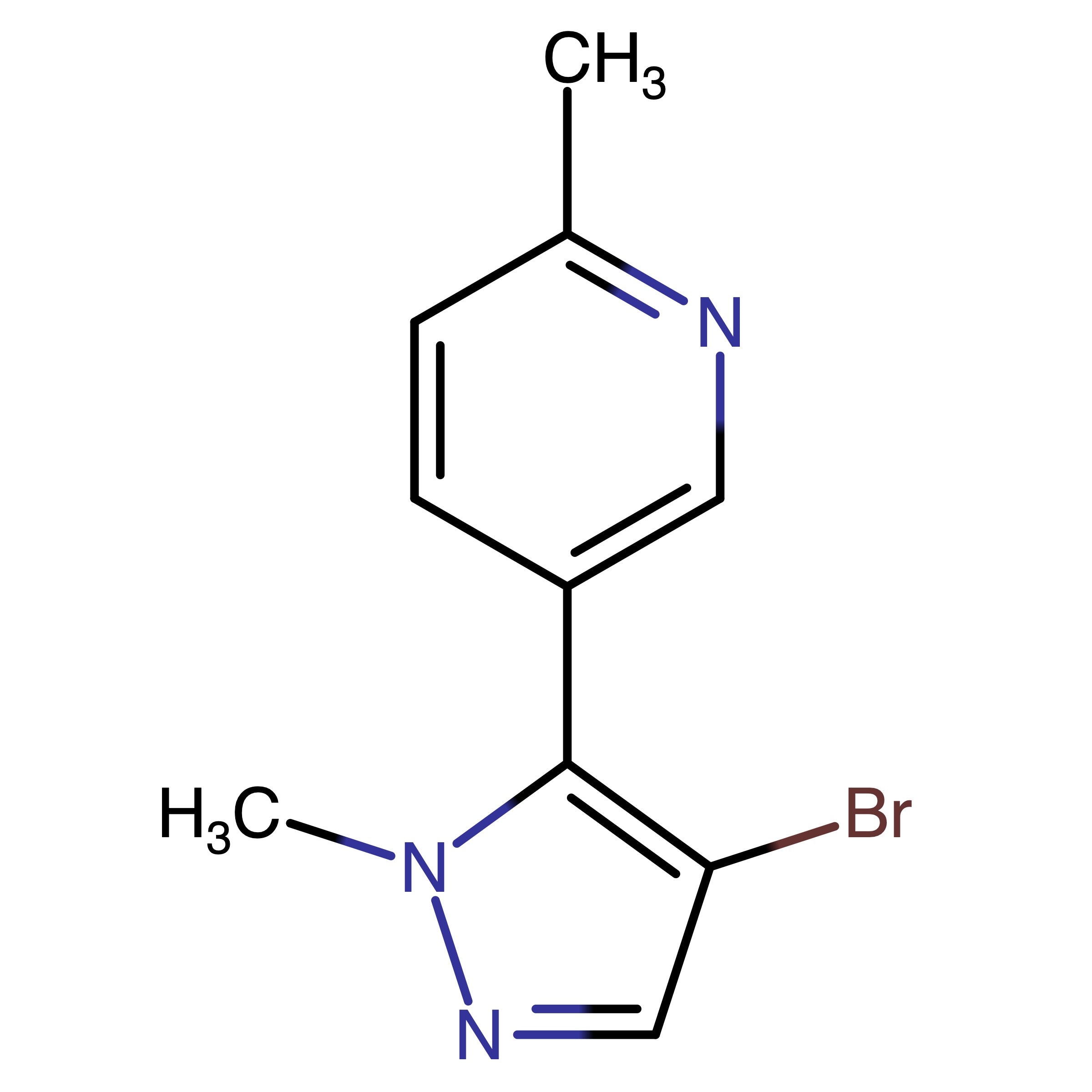 CAS 2489719-84-6 | 5-(4-Bromo-1-methyl-1H-pyrazol-5-yl)-2-methylpyridine