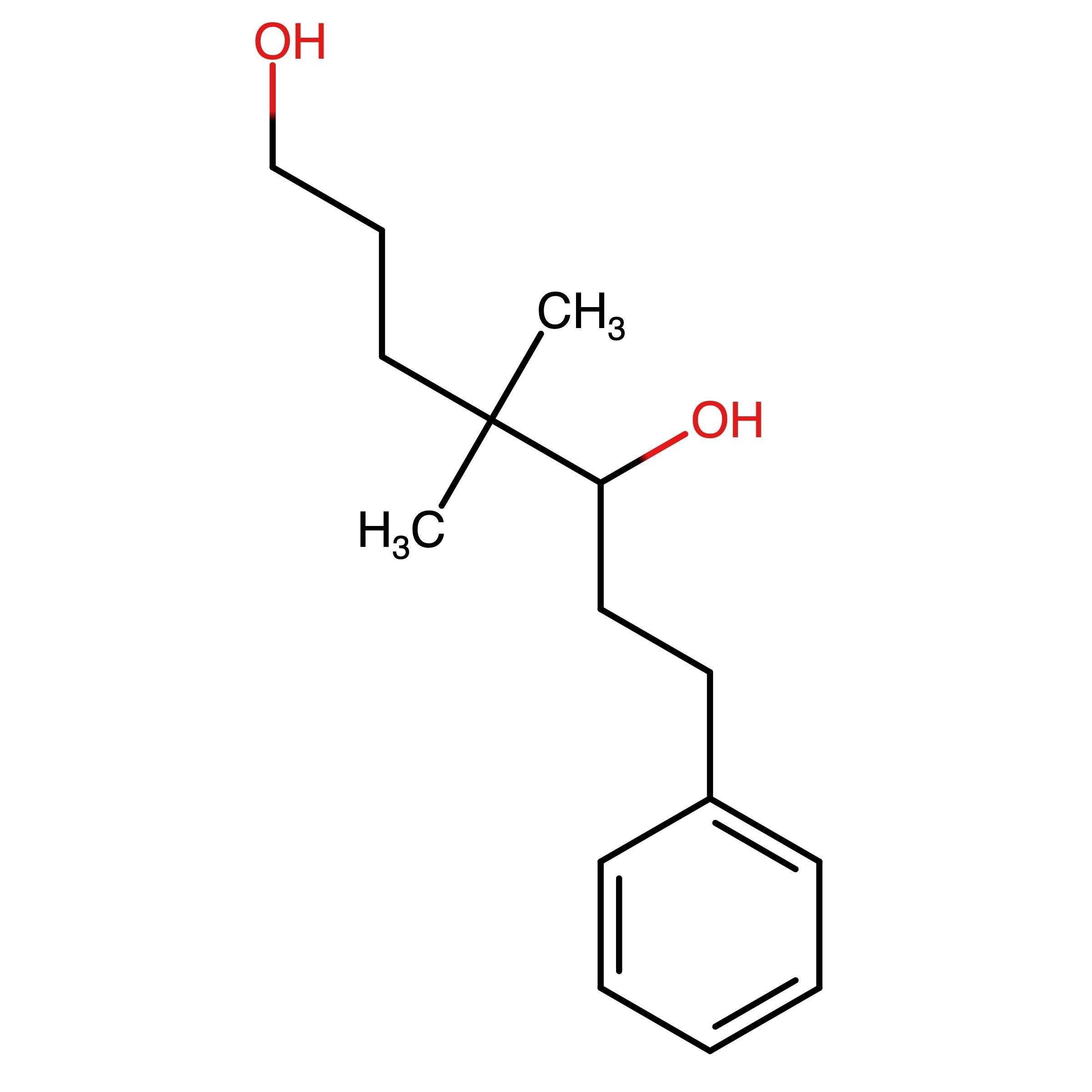 CAS 2162130-02-9 | 4,4-Dimethyl-7-phenylheptane-1,5-diol