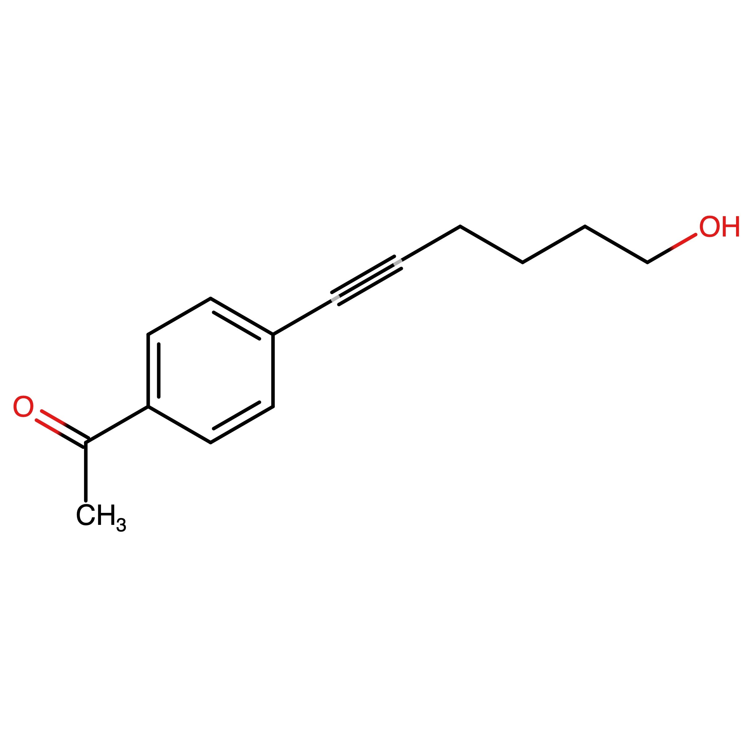CAS 582312-73-0 | 1-(4-(6-hydroxyhex-1-yn-1-yl)phenyl)ethan-1-one