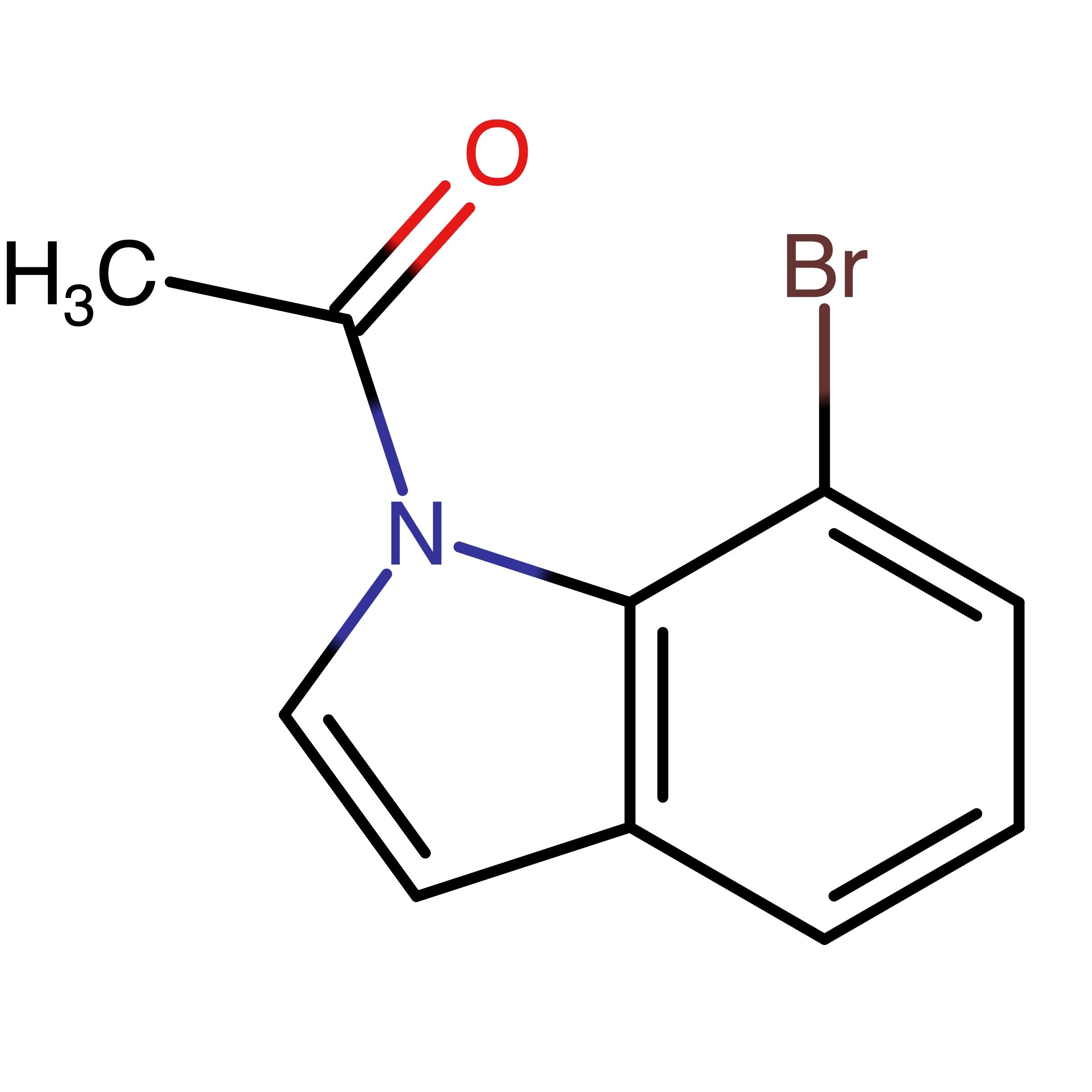 CAS 2162130-08-5 | 1-(7-Bromo-1H-indol-1-yl)ethan-1-one