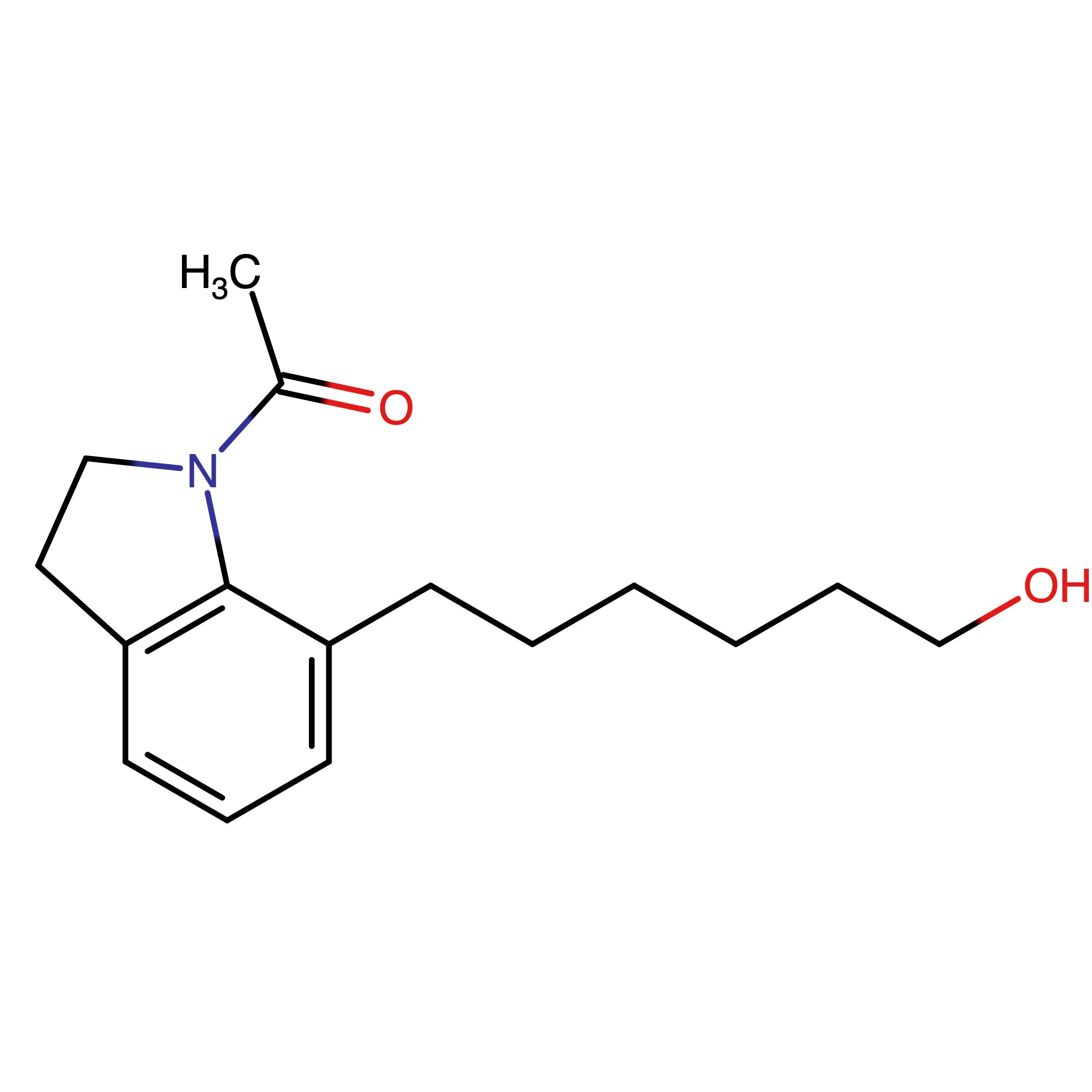 CAS 2162130-10-9 | 1-(7-(6-Hydroxyhexyl)indolin-1-yl)ethan-1-one