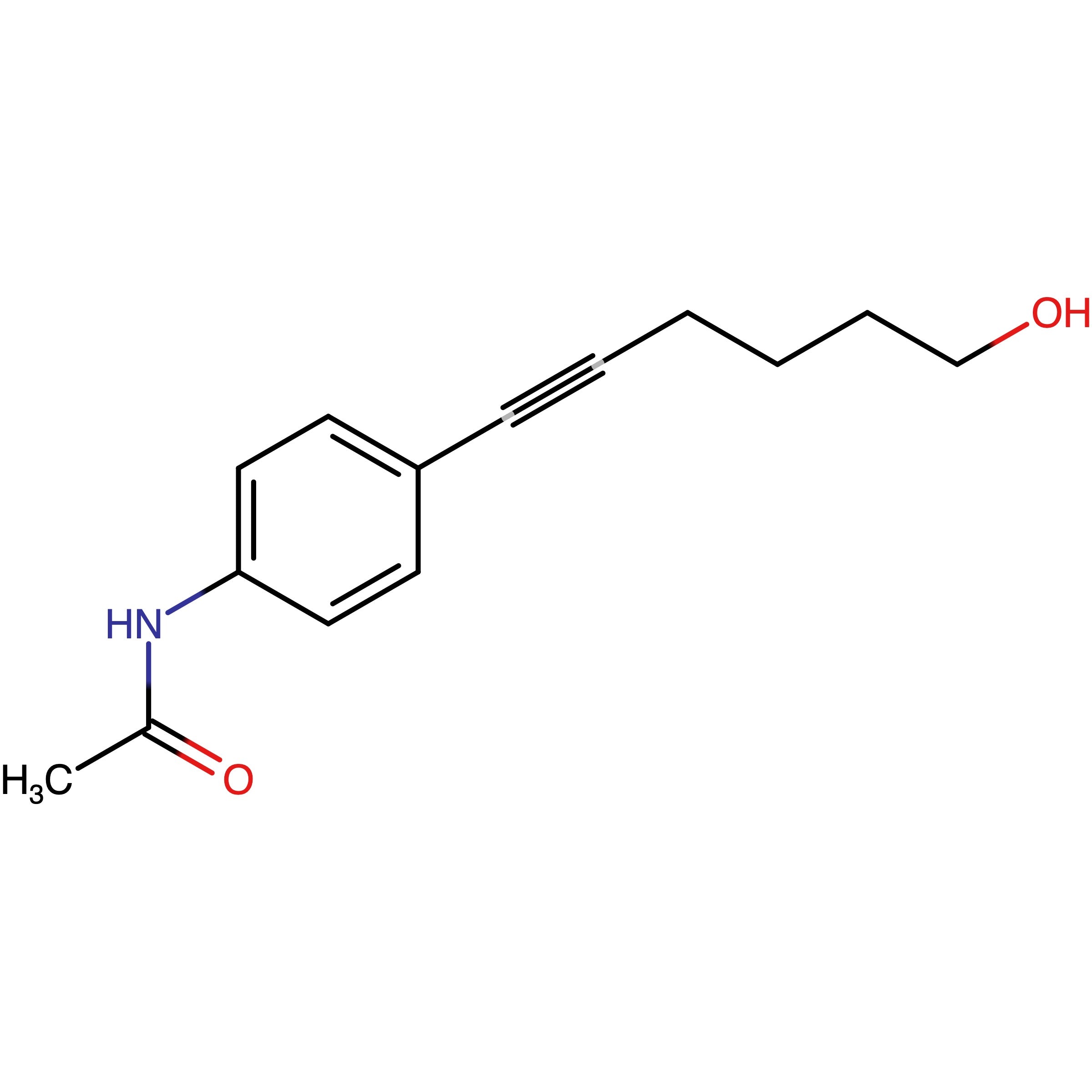 CAS 2162130-11-0 | N-(4-(6-Hydroxyhex-1-yn-1-yl)phenyl)acetamide