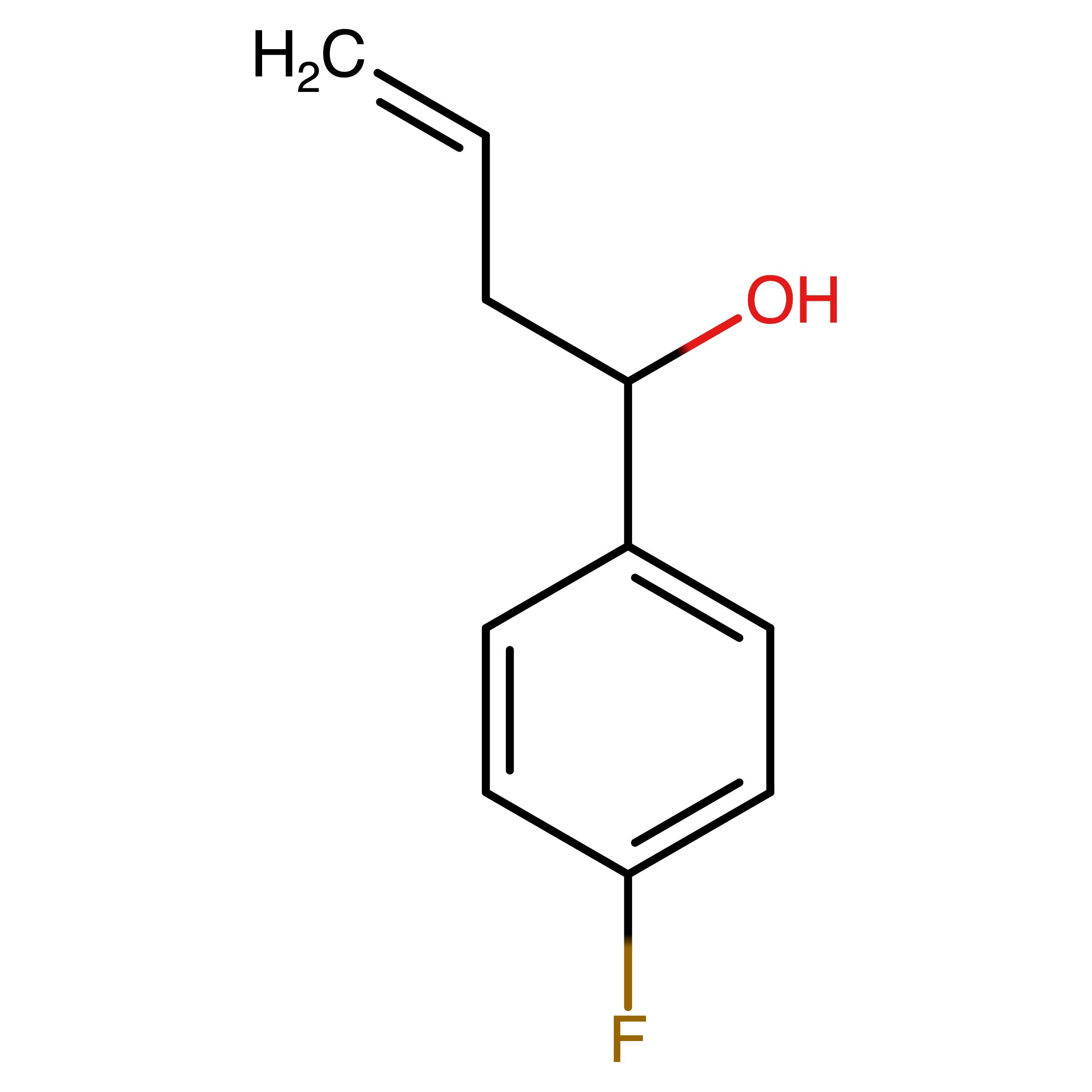 CAS 136185-86-9 | 1-(4-Fluorophenyl)but-3-en-1-ol | MFCD06201139