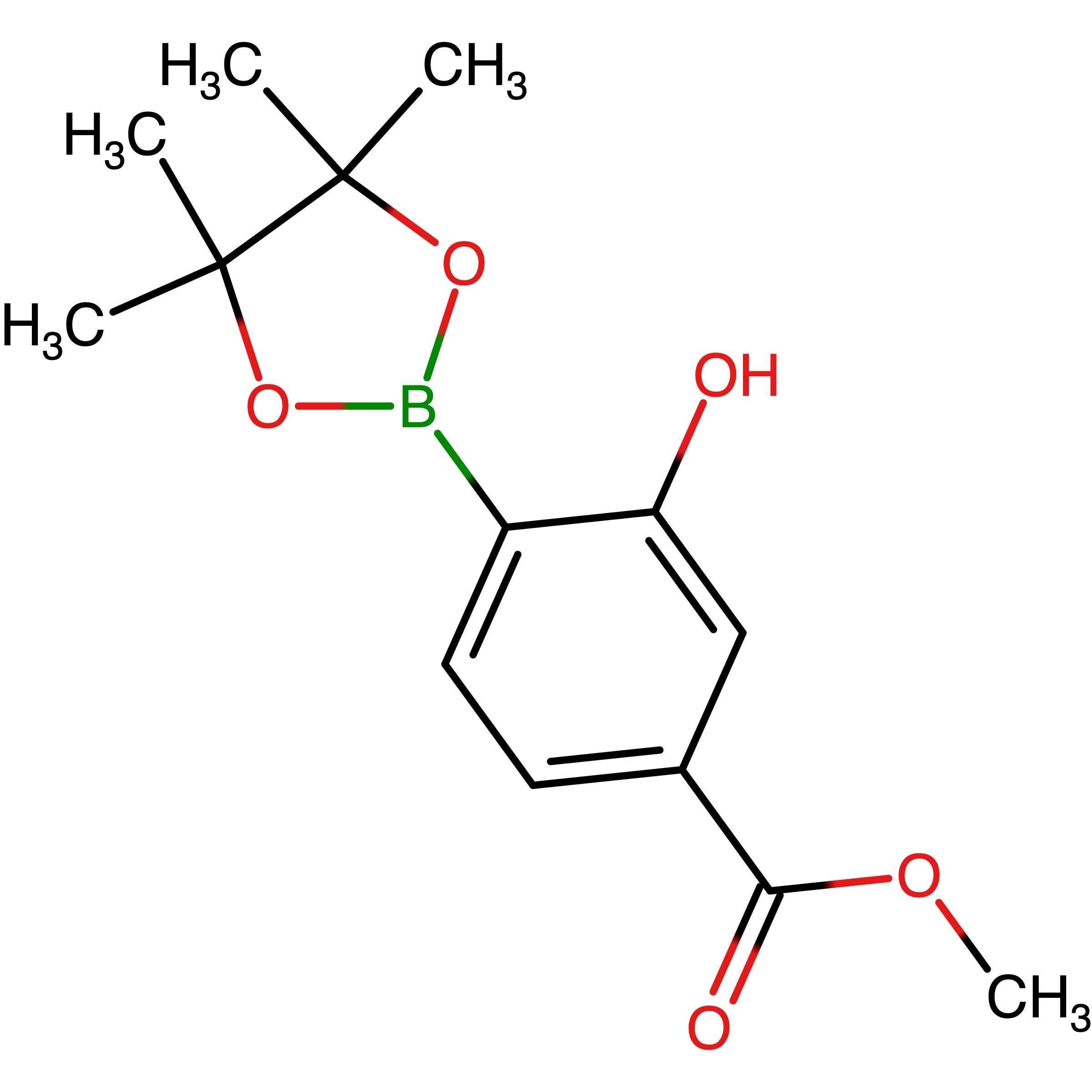 CAS 2026647-81-2 | Methyl 3-hydroxy-4-(4,4,5,5-tetramethyl-1,3,2-dioxaborolan-2-yl)benzoate | MFCD18732731